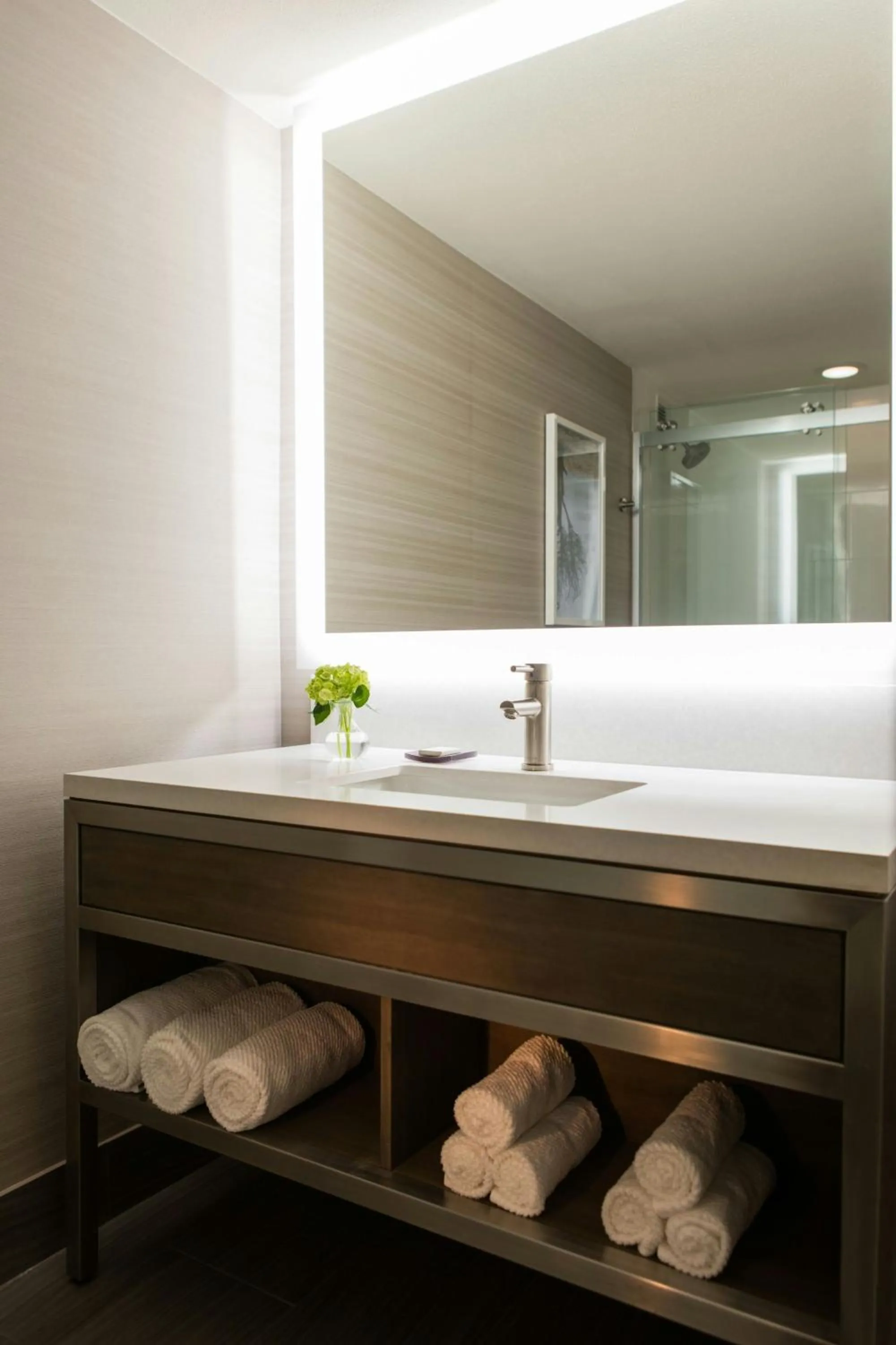 Bathroom in Renaissance Waterford Oklahoma City Hotel