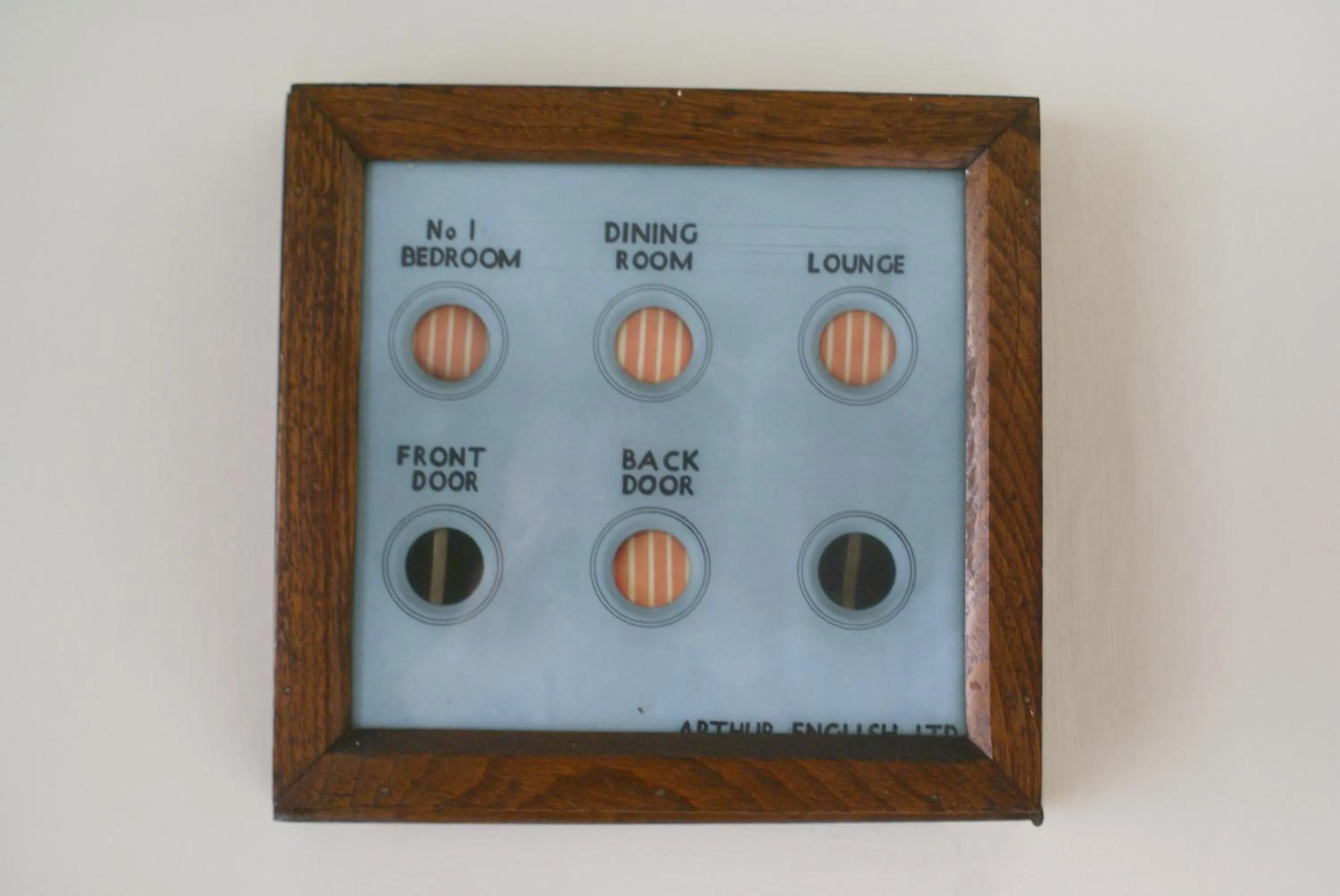 Bedroom in Haley's Hotel