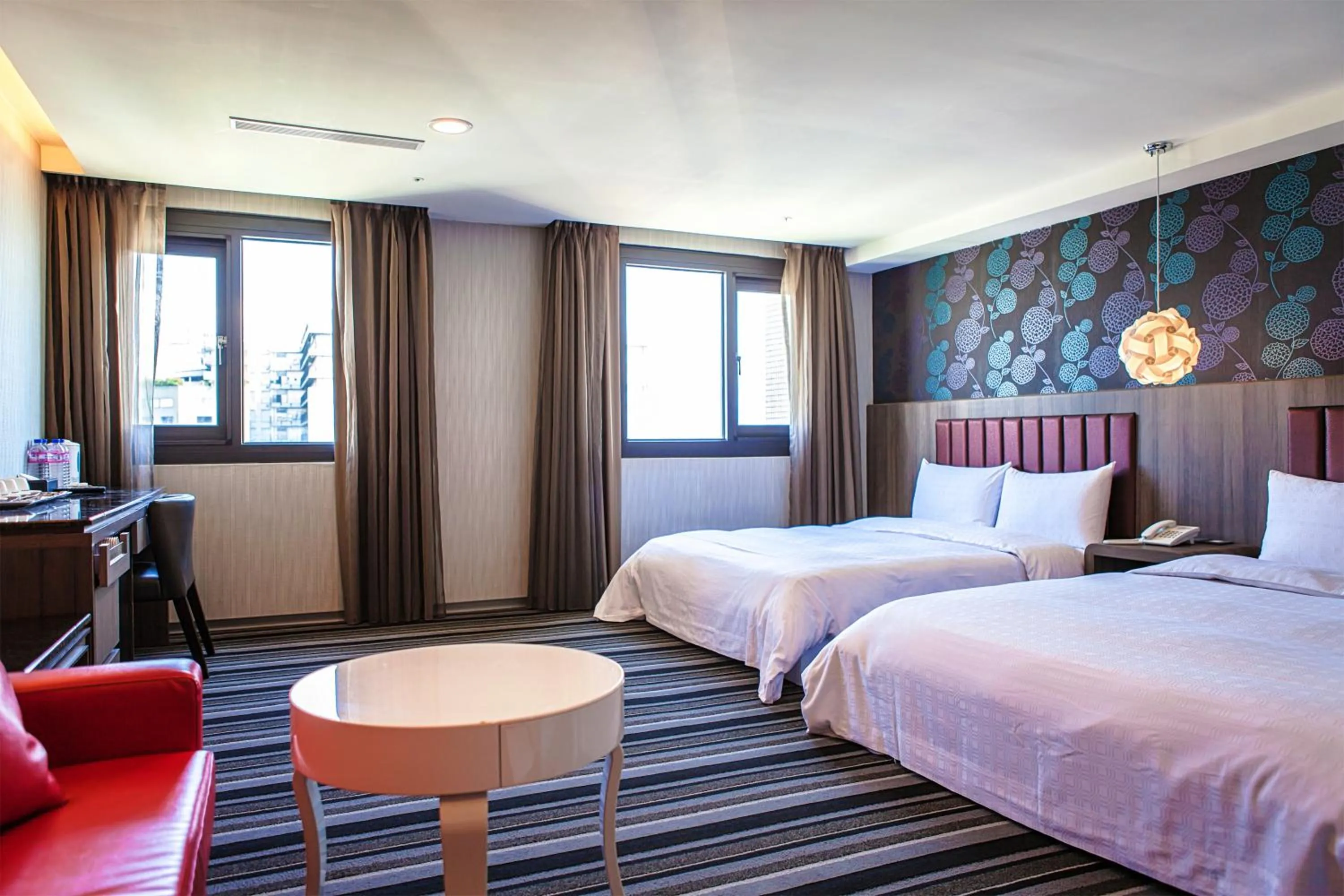 Photo of the whole room, Bed in JUNG-ZAW BUSSINESS HOTEL