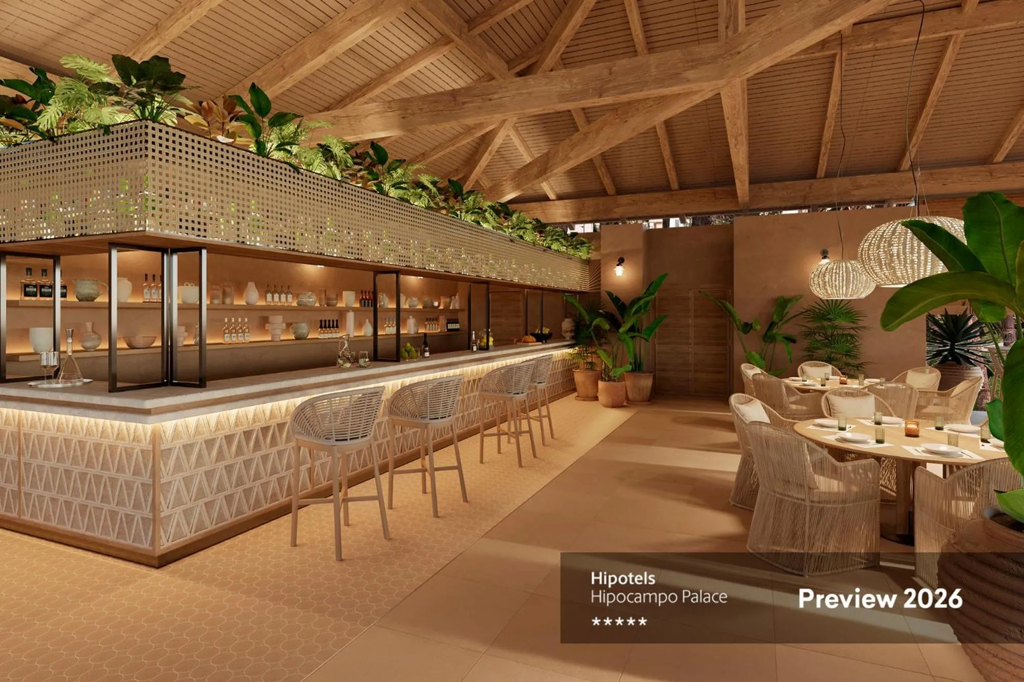 Restaurant/places to eat in Hipotels Hipocampo Palace & Spa