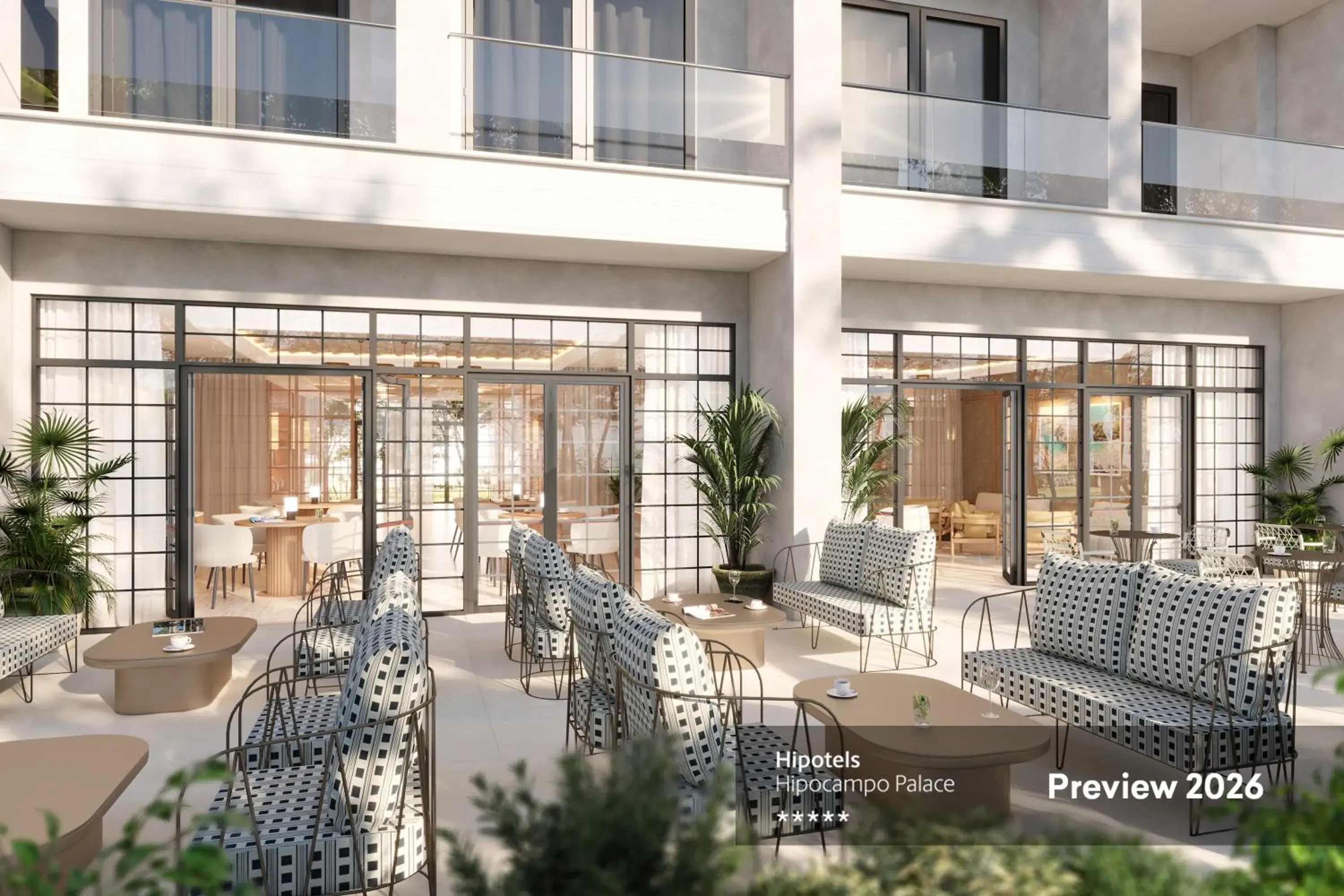 Property building in Hipotels Hipocampo Palace & Spa Property building in Hipotels Hipocampo Palace & Spa