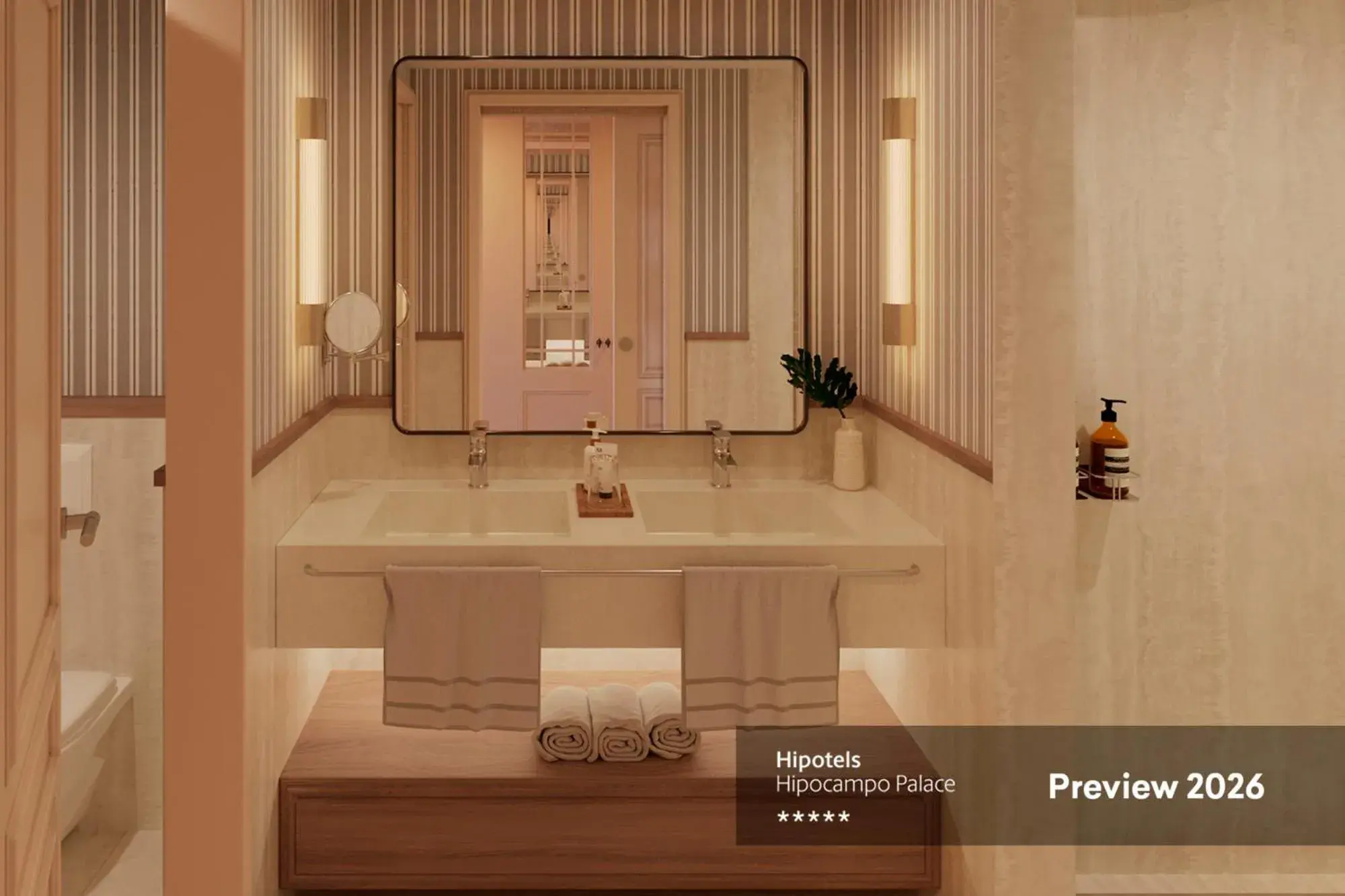 Bathroom in Hipotels Hipocampo Palace & Spa Bathroom in Hipotels Hipocampo Palace & Spa