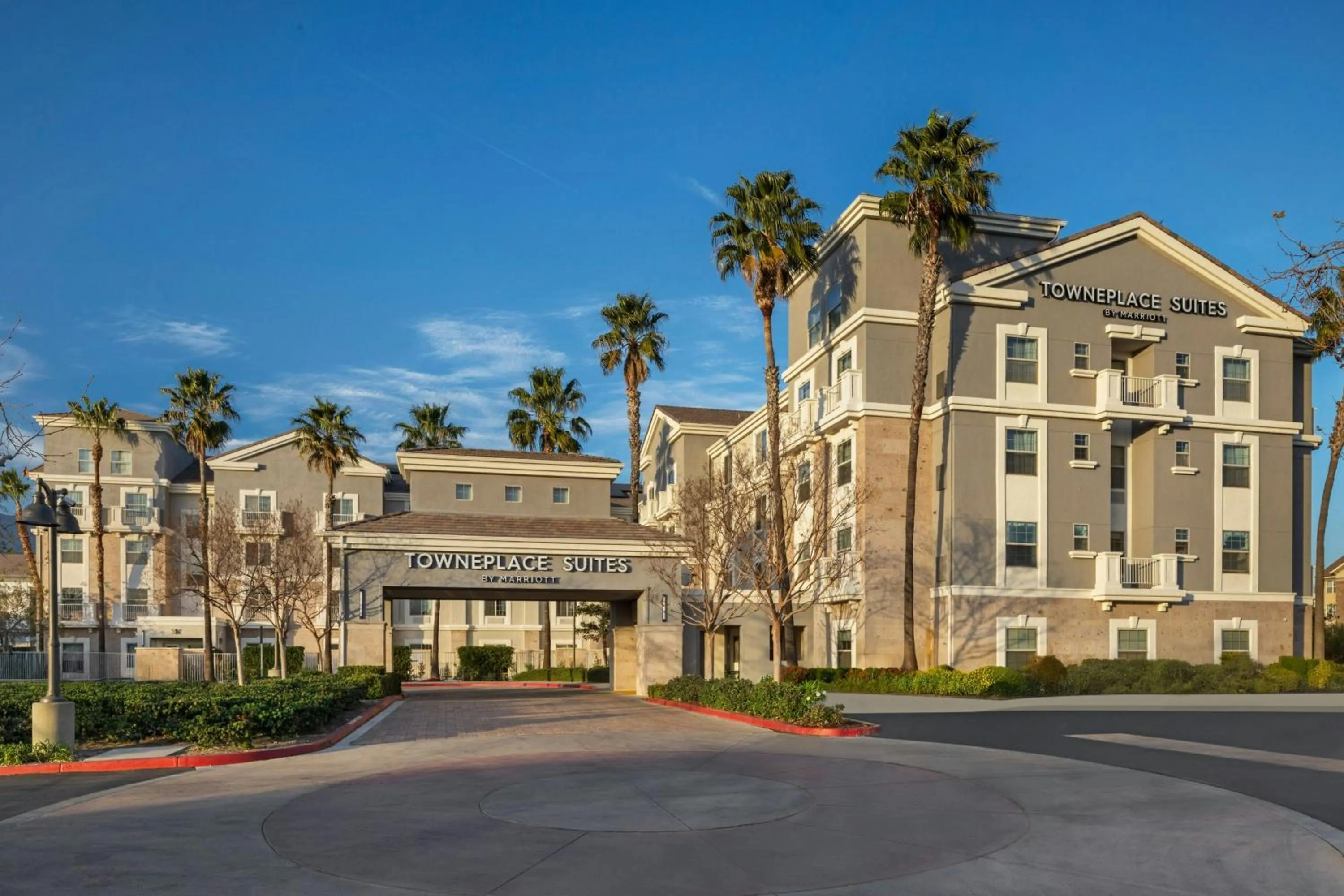 Property building in TownePlace Suites by Marriott Ontario Airport