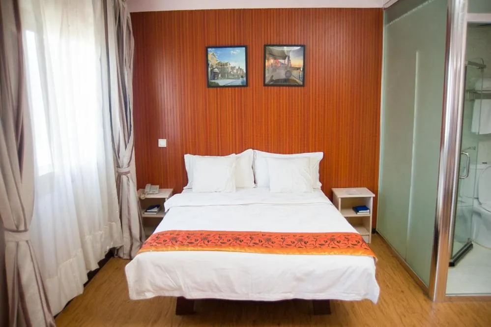 Bed in Hotel Cristal Madagascar