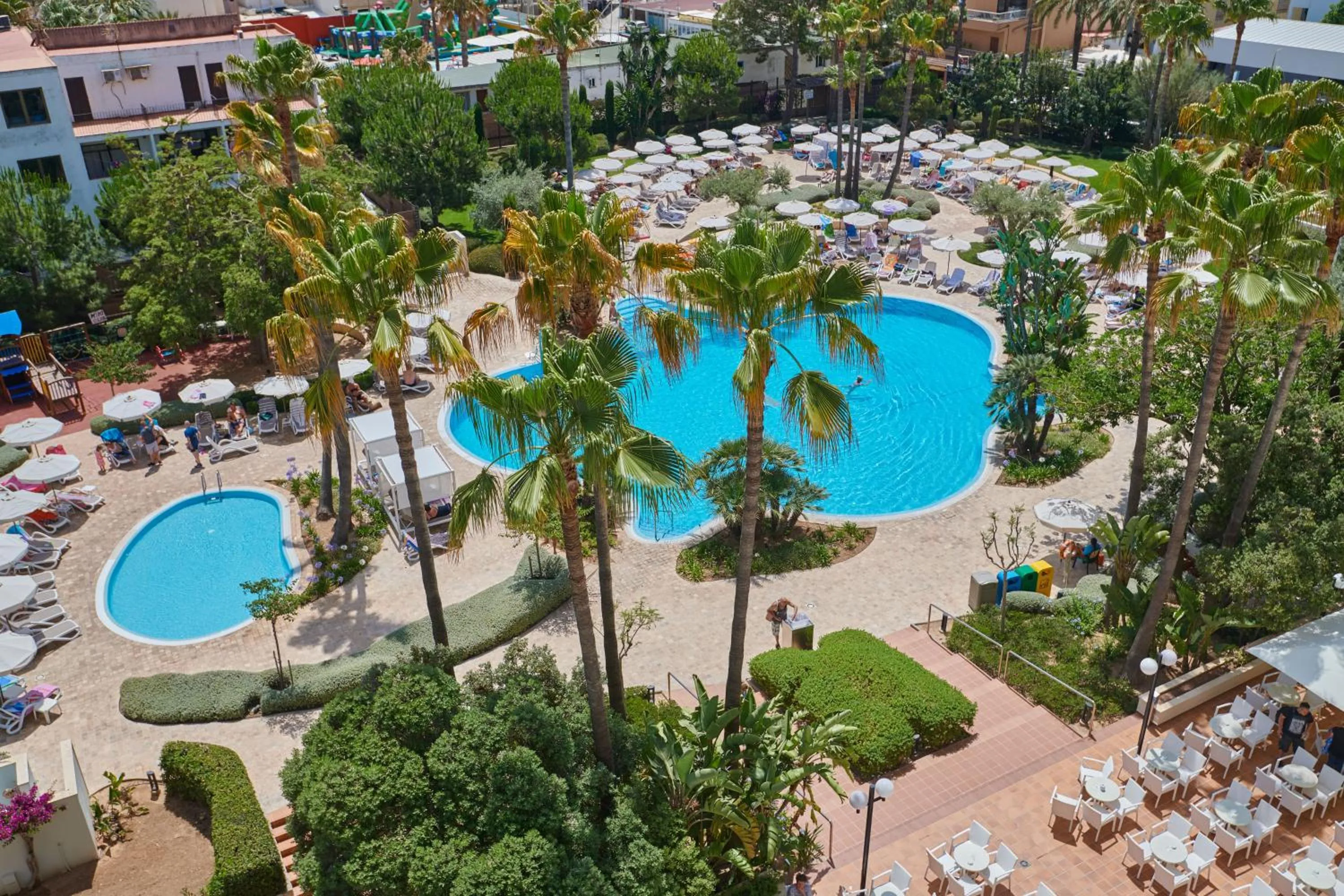 Garden in Hipotels Said