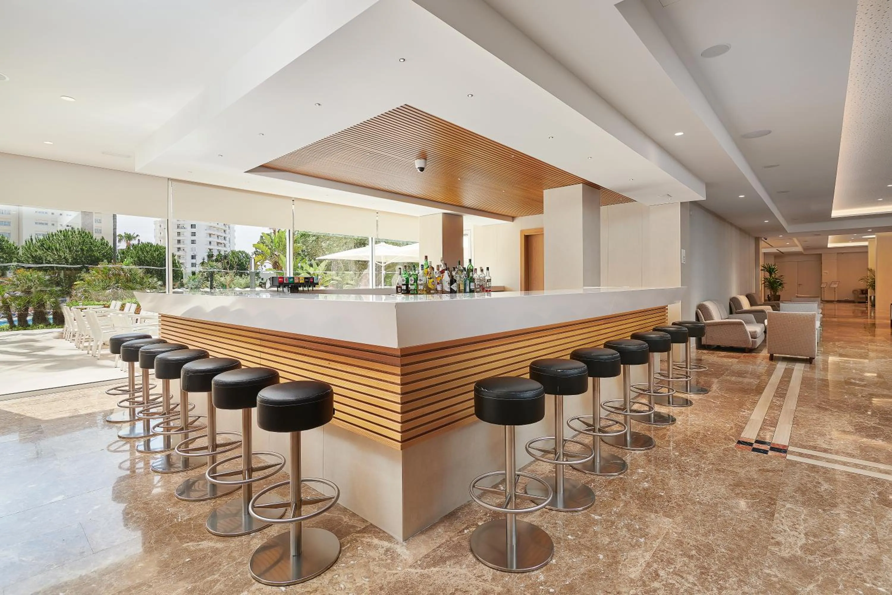 Lounge or bar in Hipotels Said