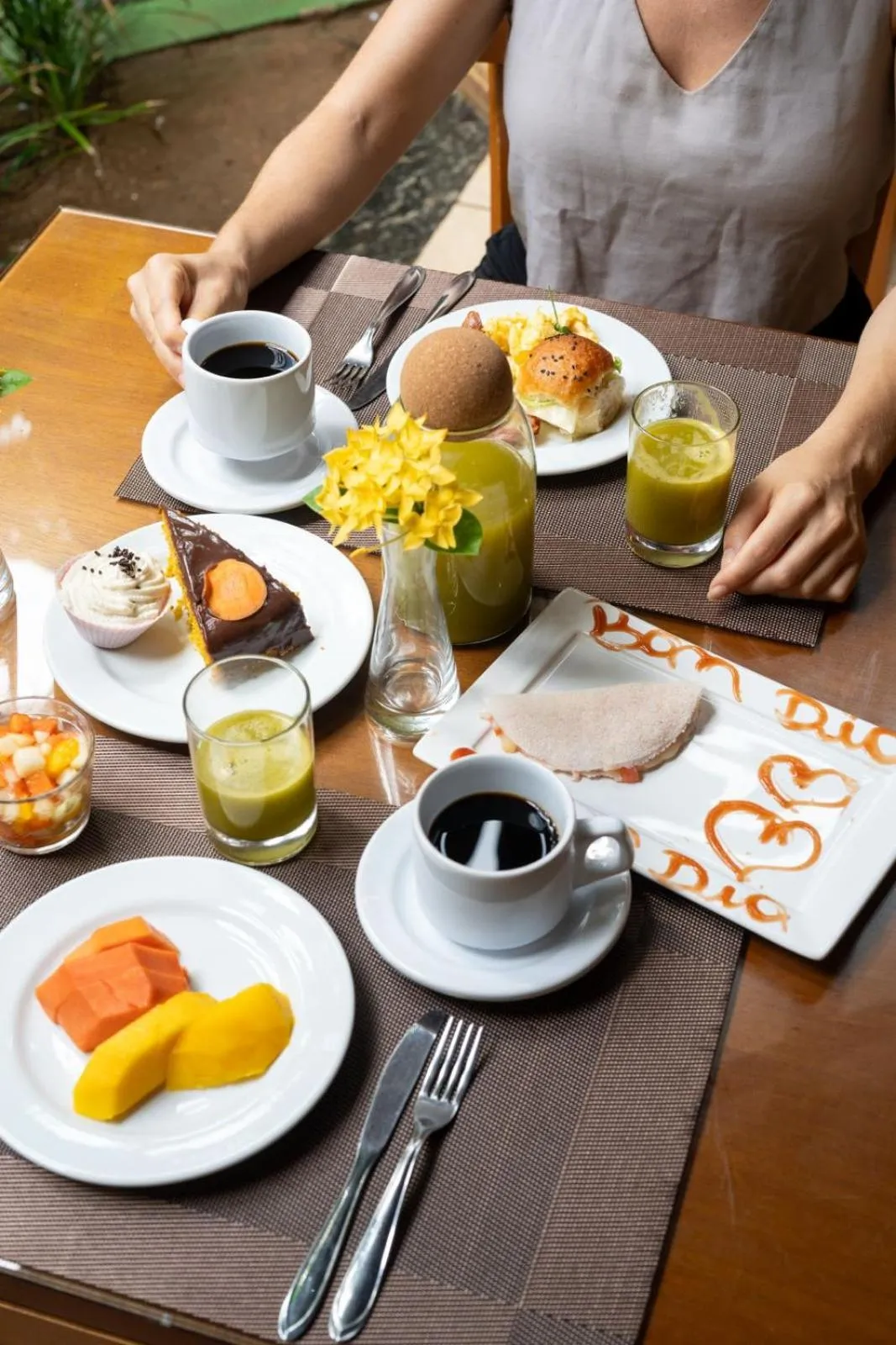 Breakfast in Pousada Pedra Torta
