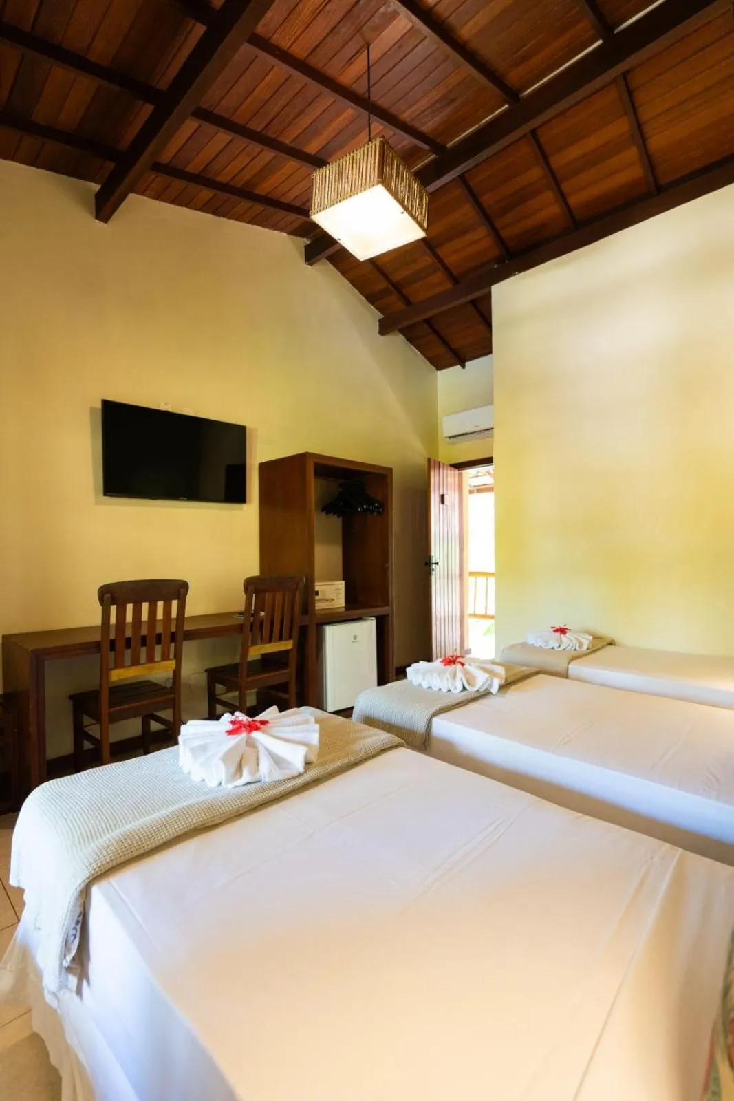 Bed in Pousada Pedra Torta