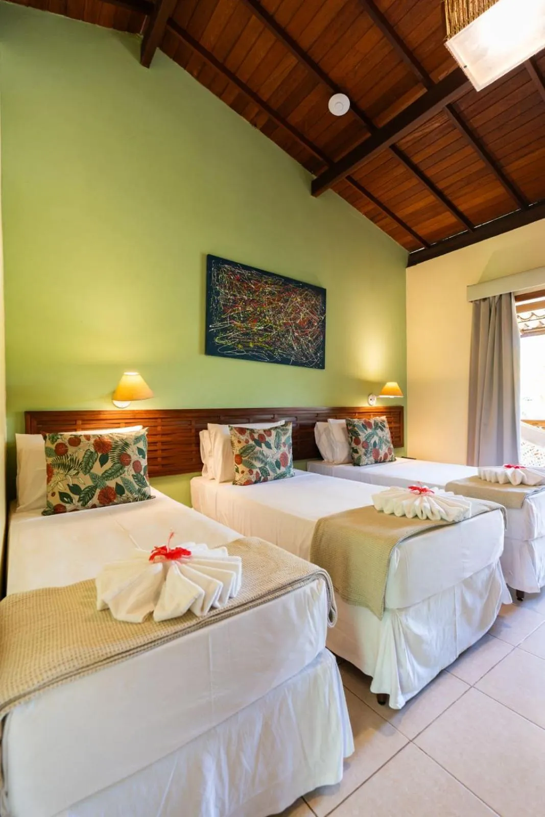 Bed in Pousada Pedra Torta