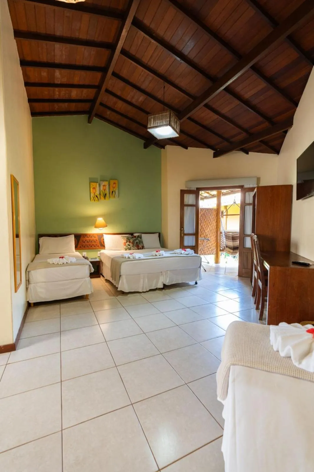 Bed in Pousada Pedra Torta