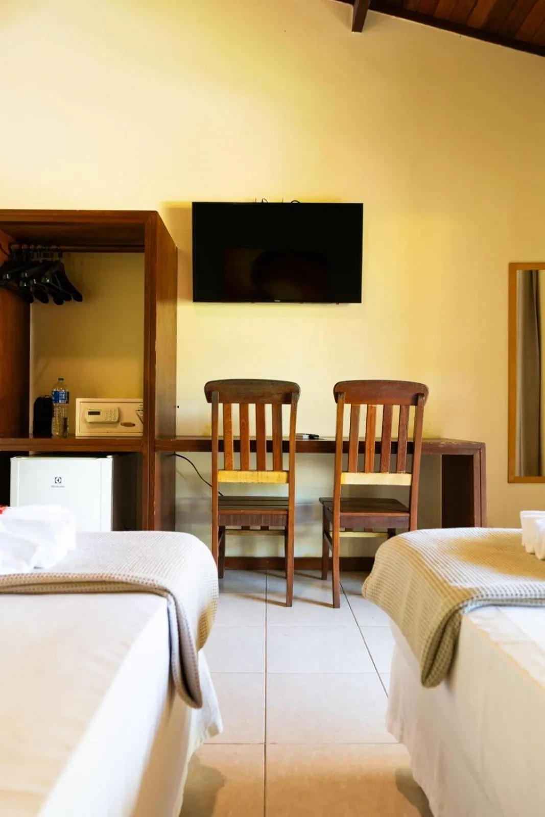 Bed in Pousada Pedra Torta