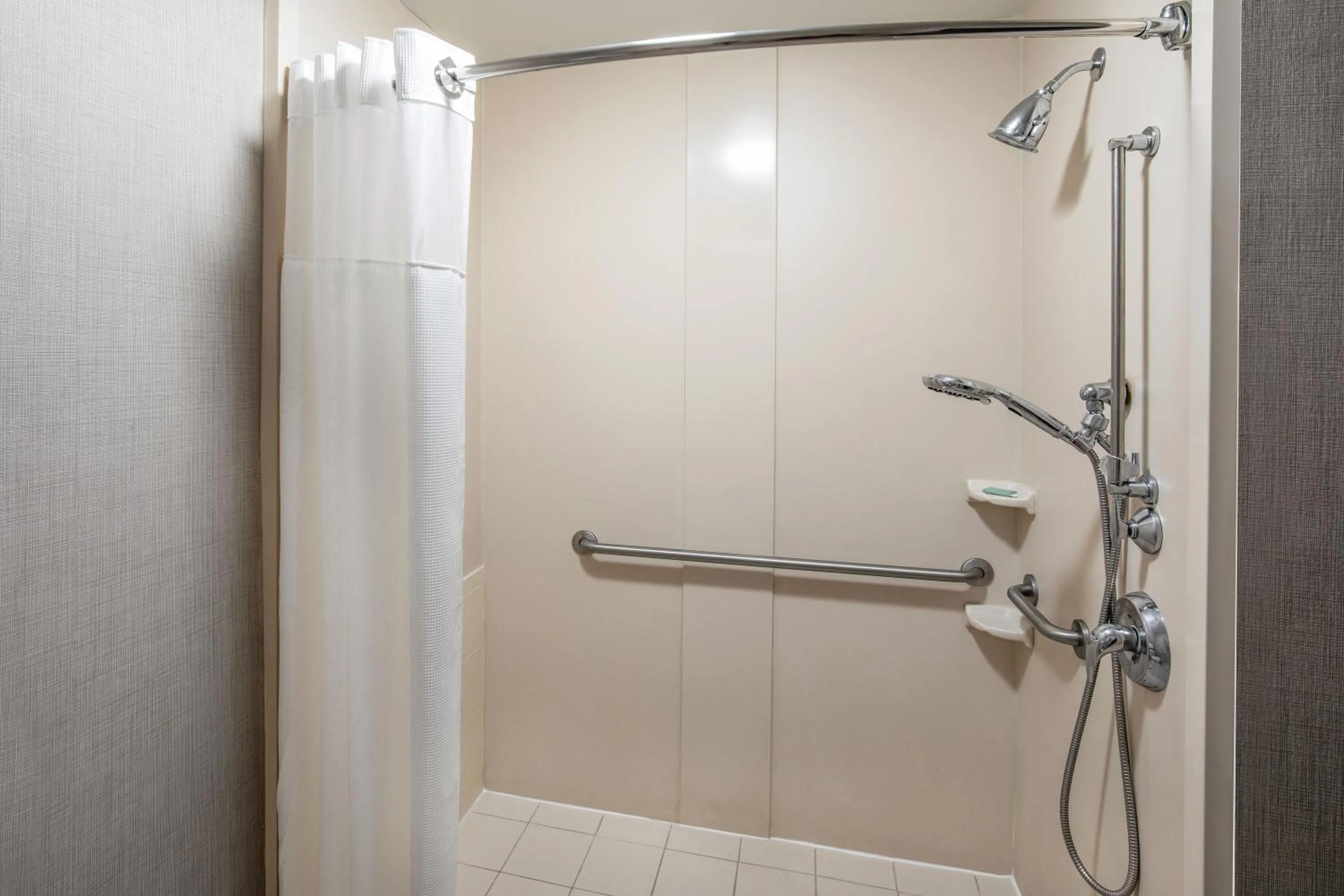 Shower in Residence Inn by Marriott Chesapeake Greenbrier