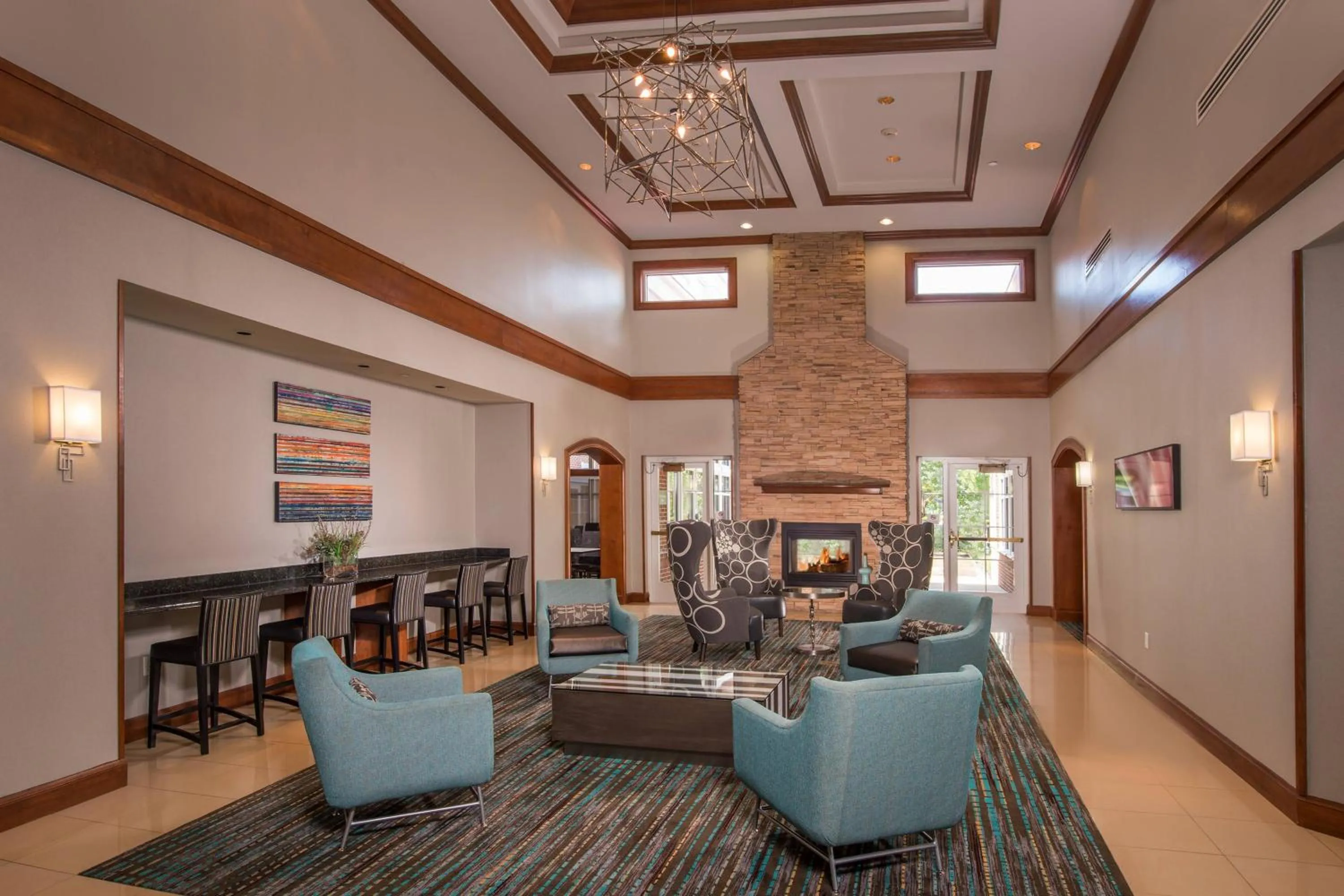 Lobby or reception in Residence Inn by Marriott Chesapeake Greenbrier