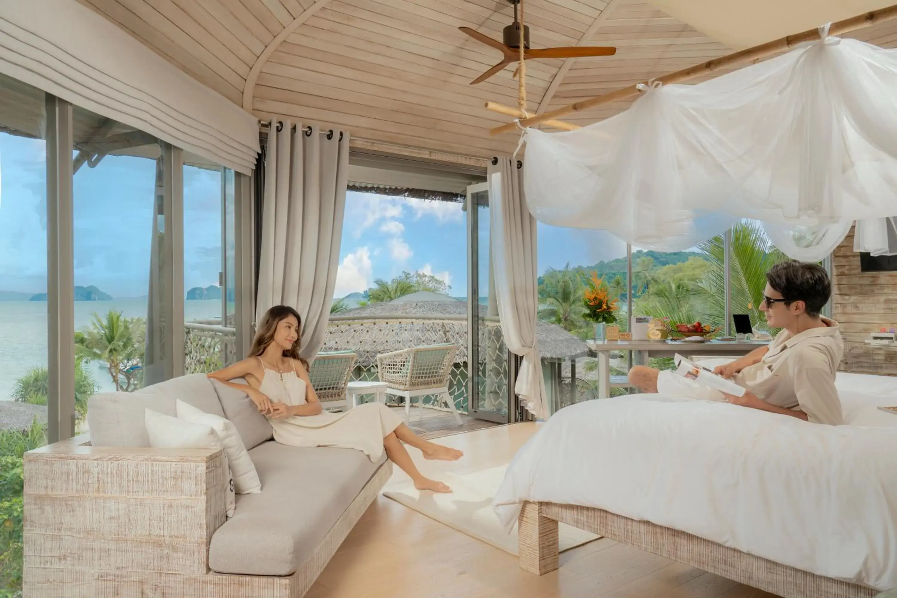 Bedroom in TreeHouse Villas Koh Yao - Adults Only Bedroom in TreeHouse Villas Koh Yao - Adults Only