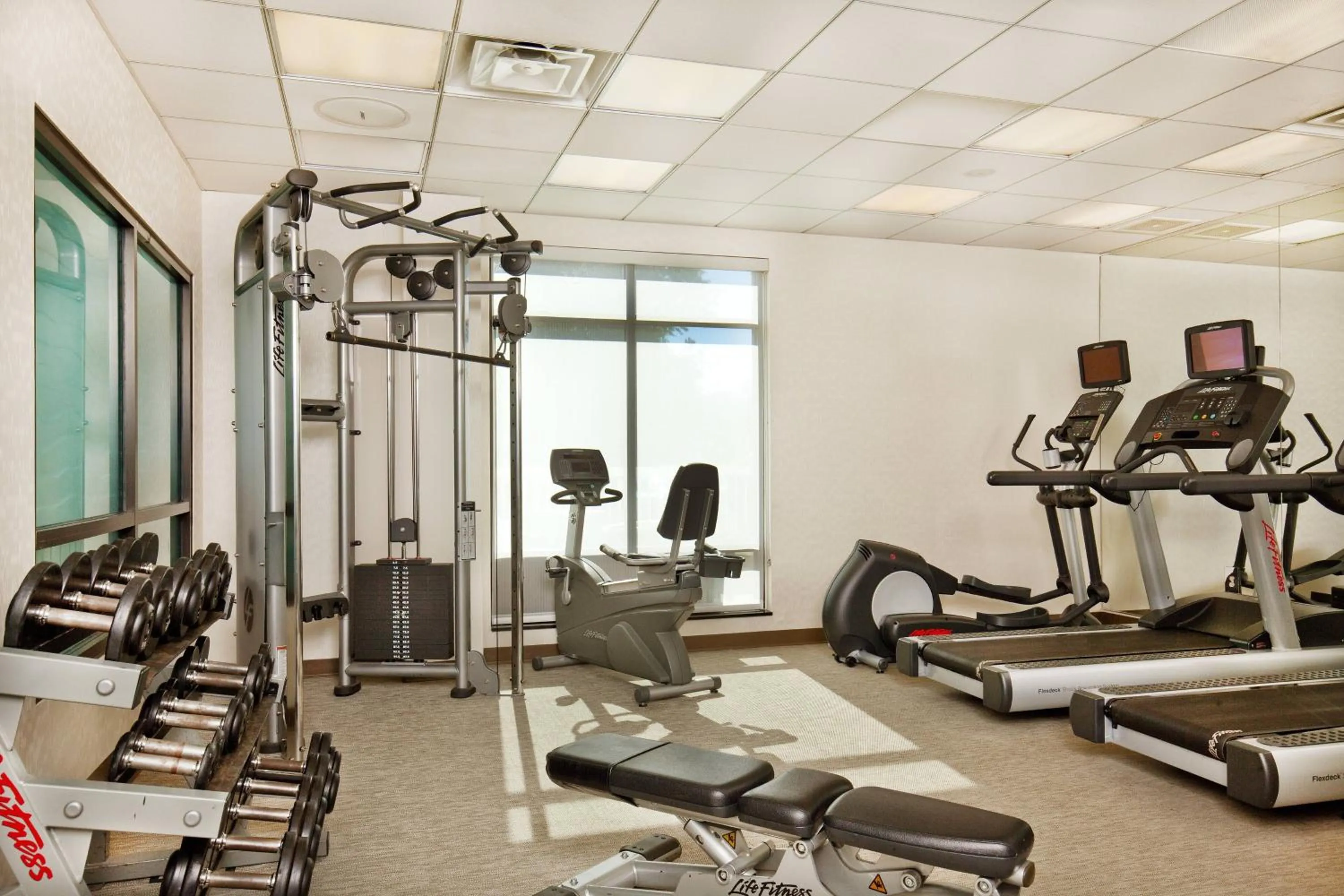 Fitness centre/facilities in SpringHill Suites Chesapeake Greenbrier