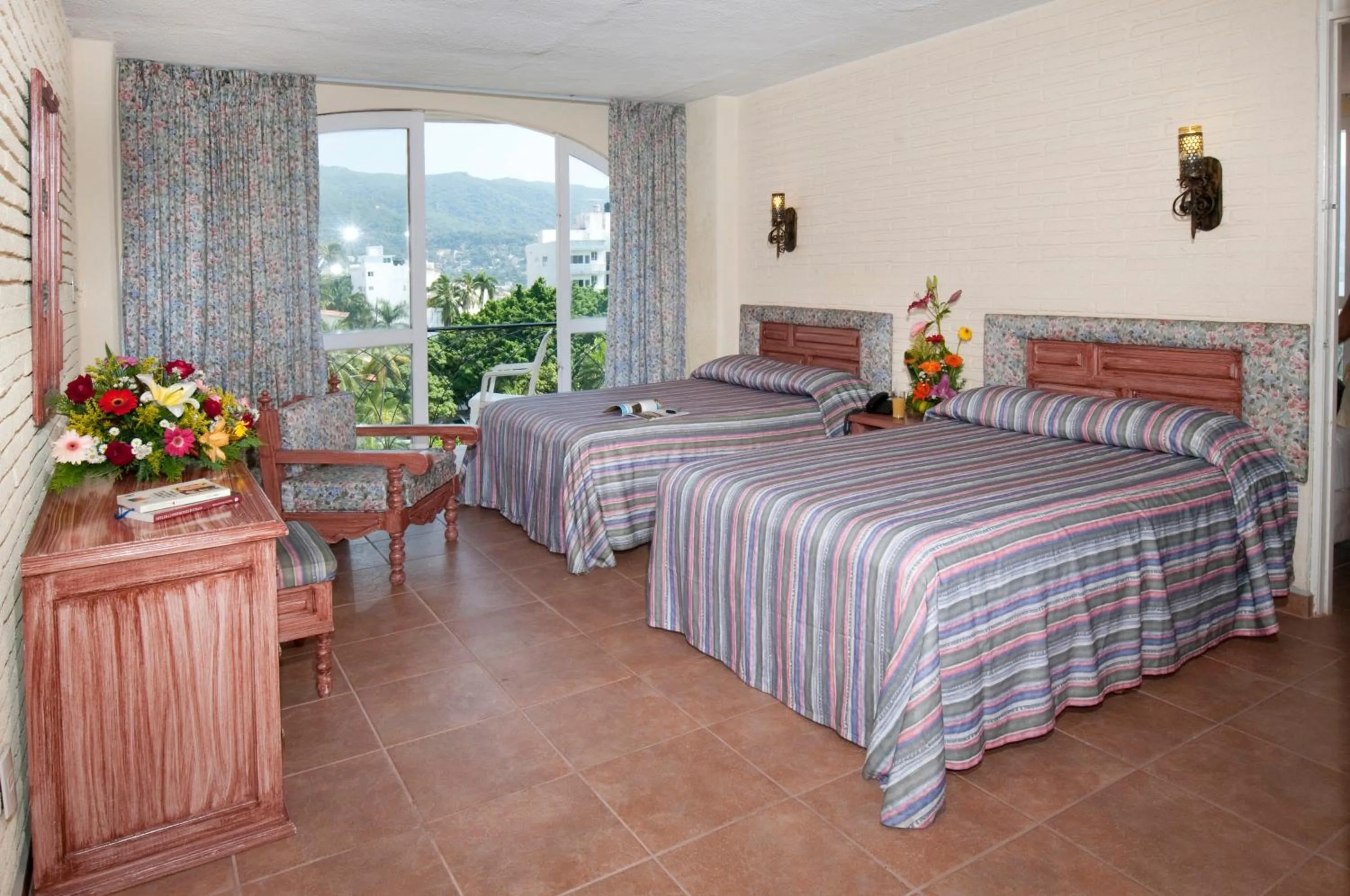 Balcony/Terrace, Bed in Real Bananas All Inclusive