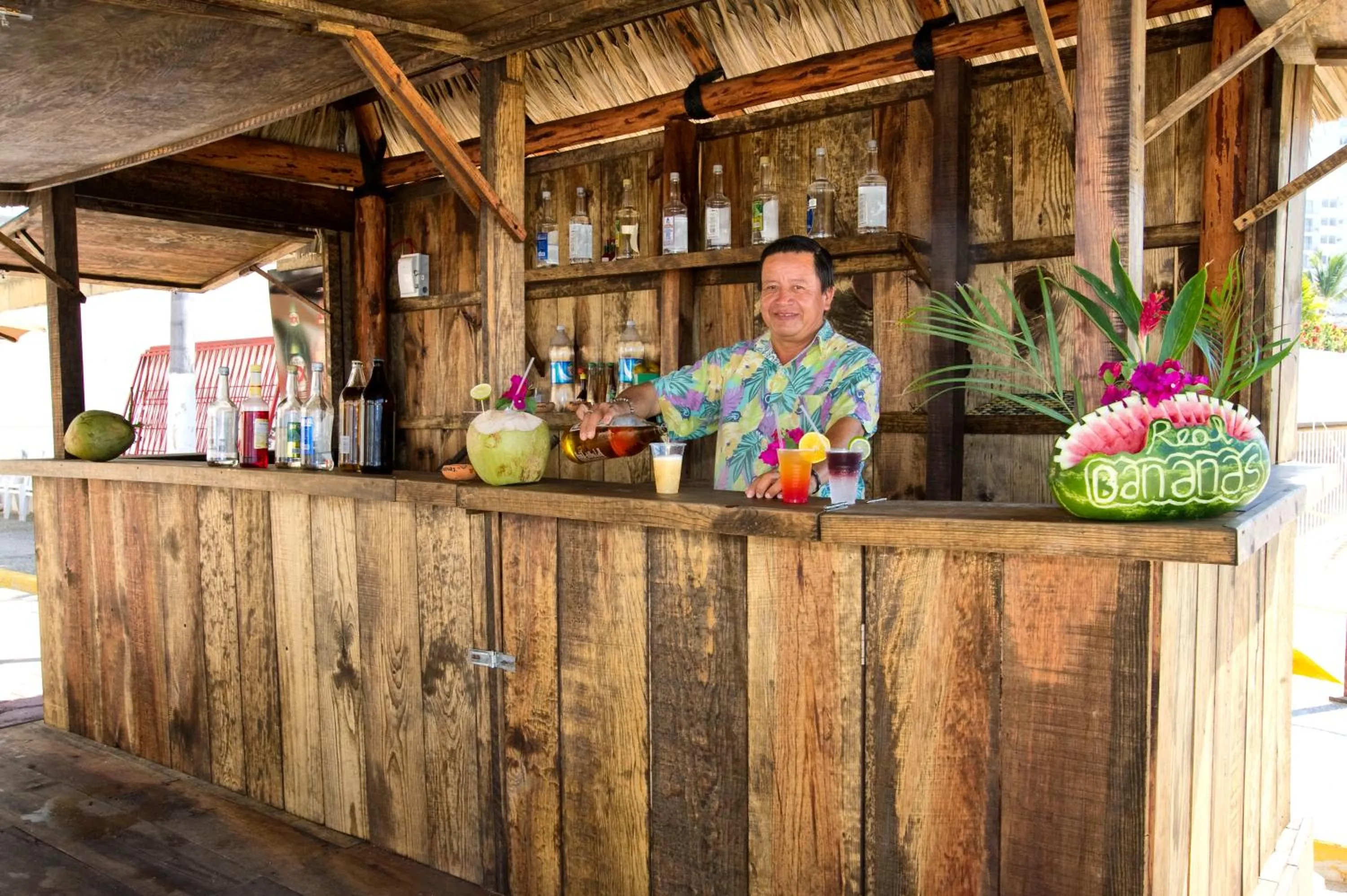 Food and drinks in Real Bananas All Inclusive