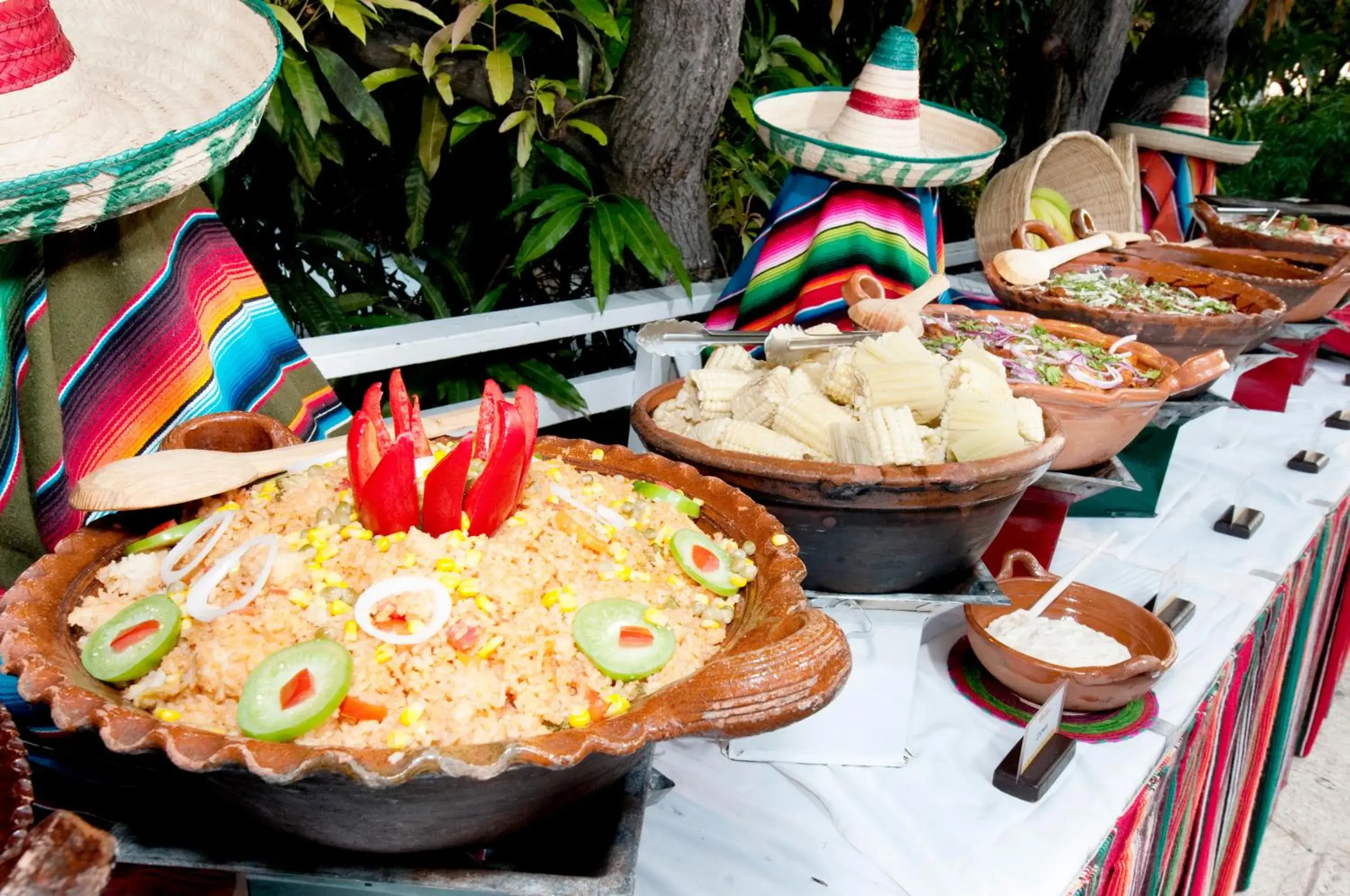 Food close-up in Real Bananas All Inclusive Food close-up in Real Bananas All Inclusive