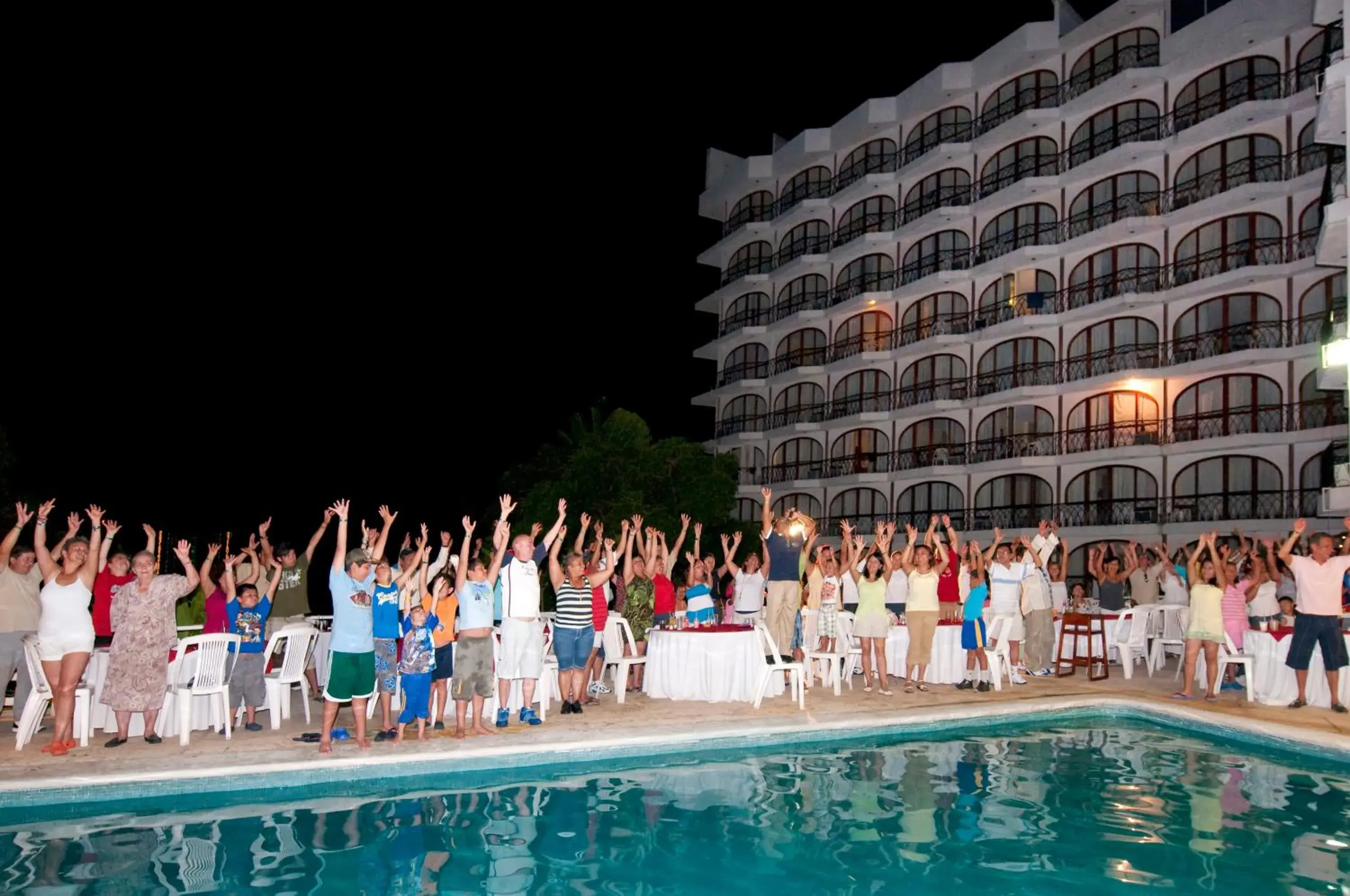 Swimming pool in Real Bananas All Inclusive Swimming pool in Real Bananas All Inclusive