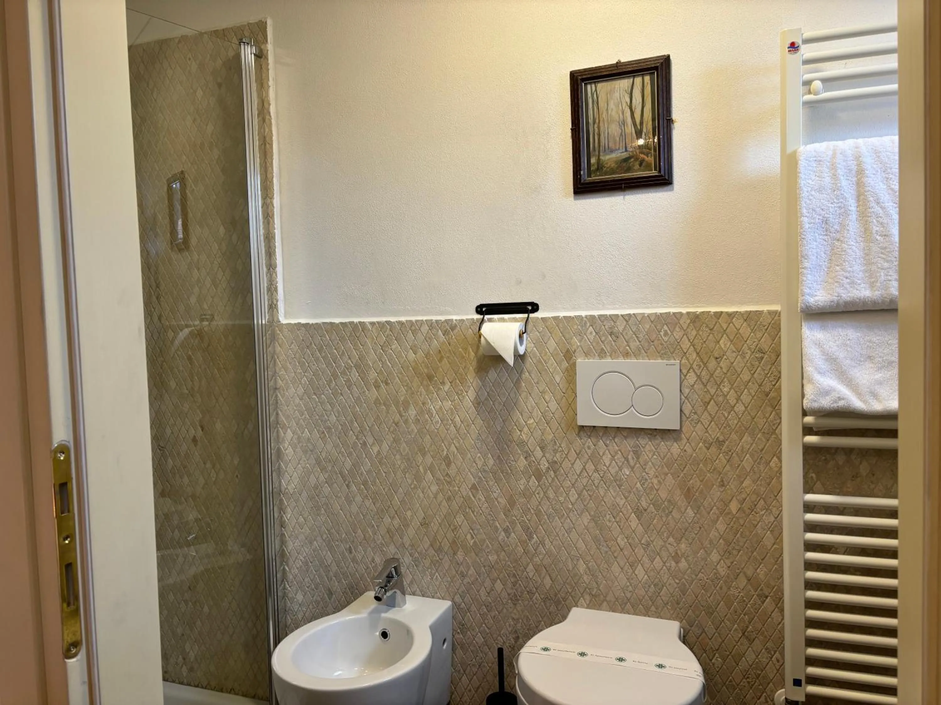 Bathroom in Locanda di Casa Spadoni