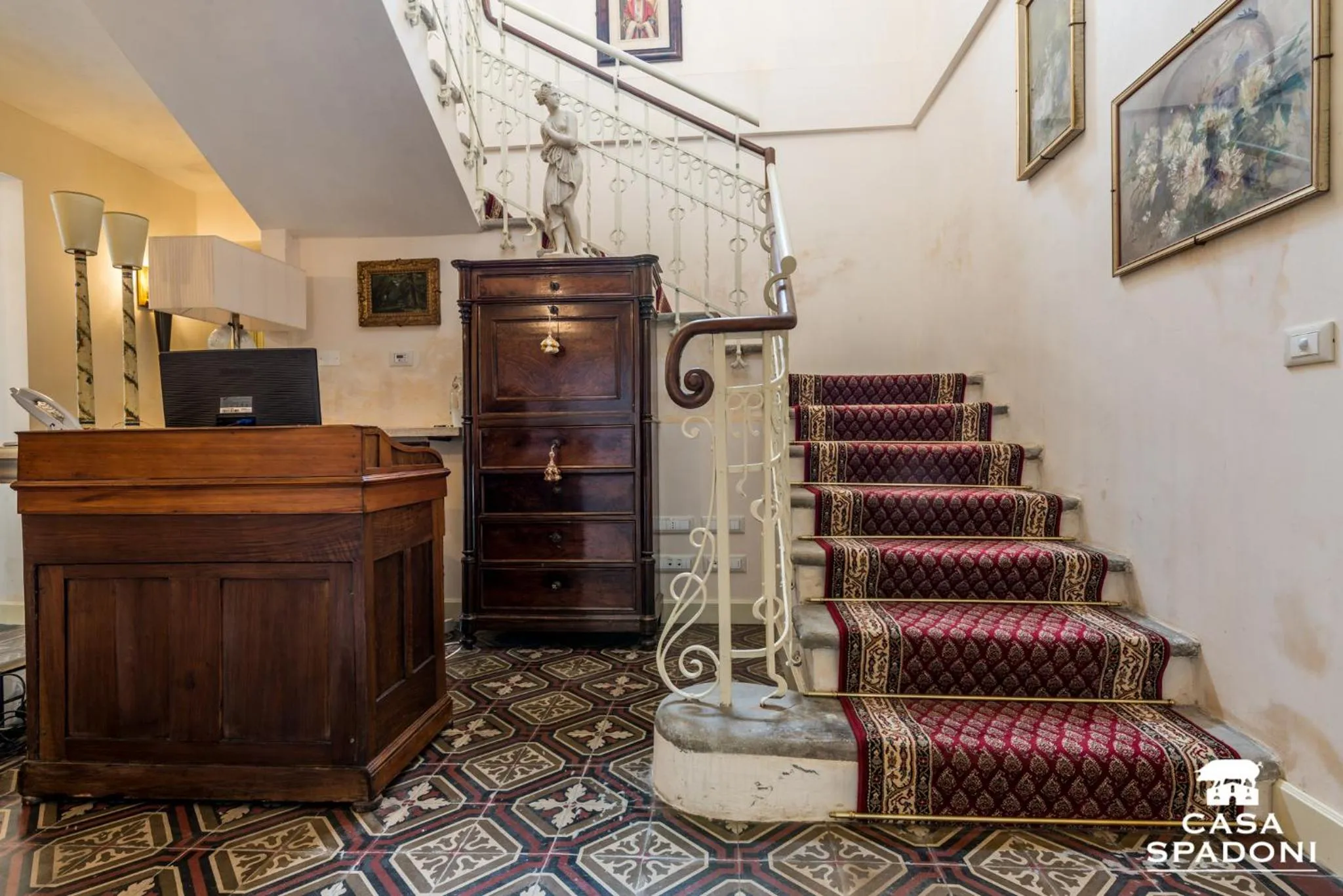 Lobby or reception in Locanda di Casa Spadoni
