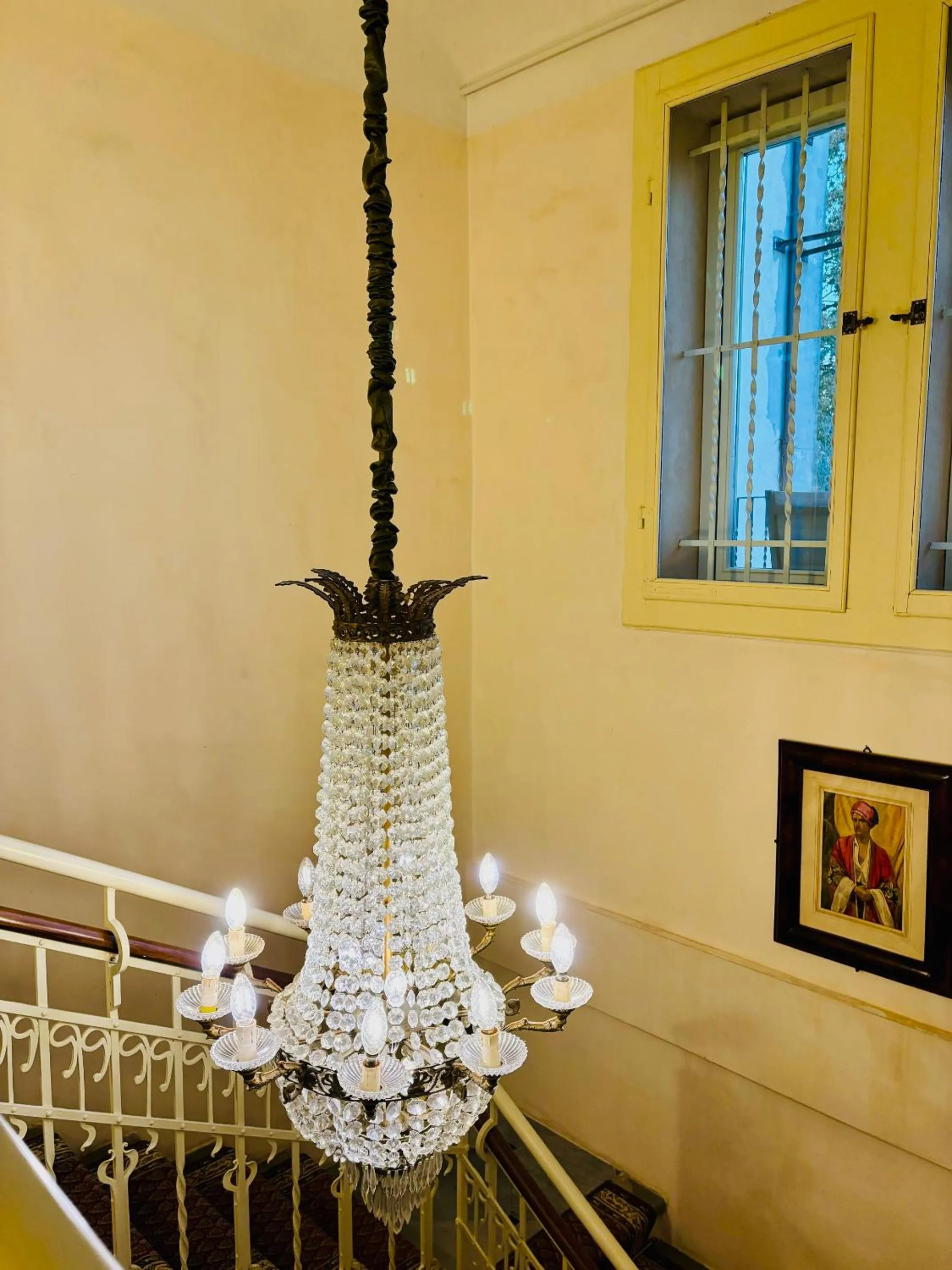 Decorative detail in Locanda di Casa Spadoni