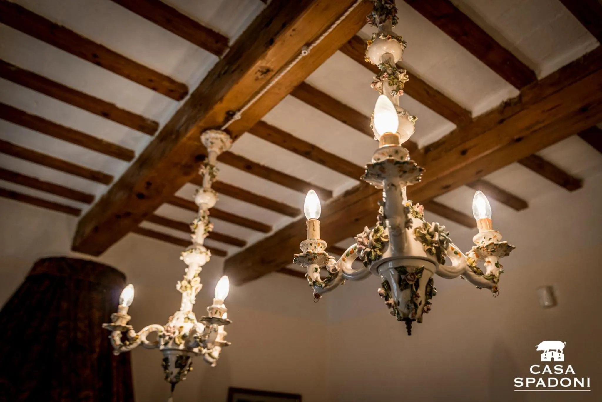 Decorative detail in Locanda di Casa Spadoni