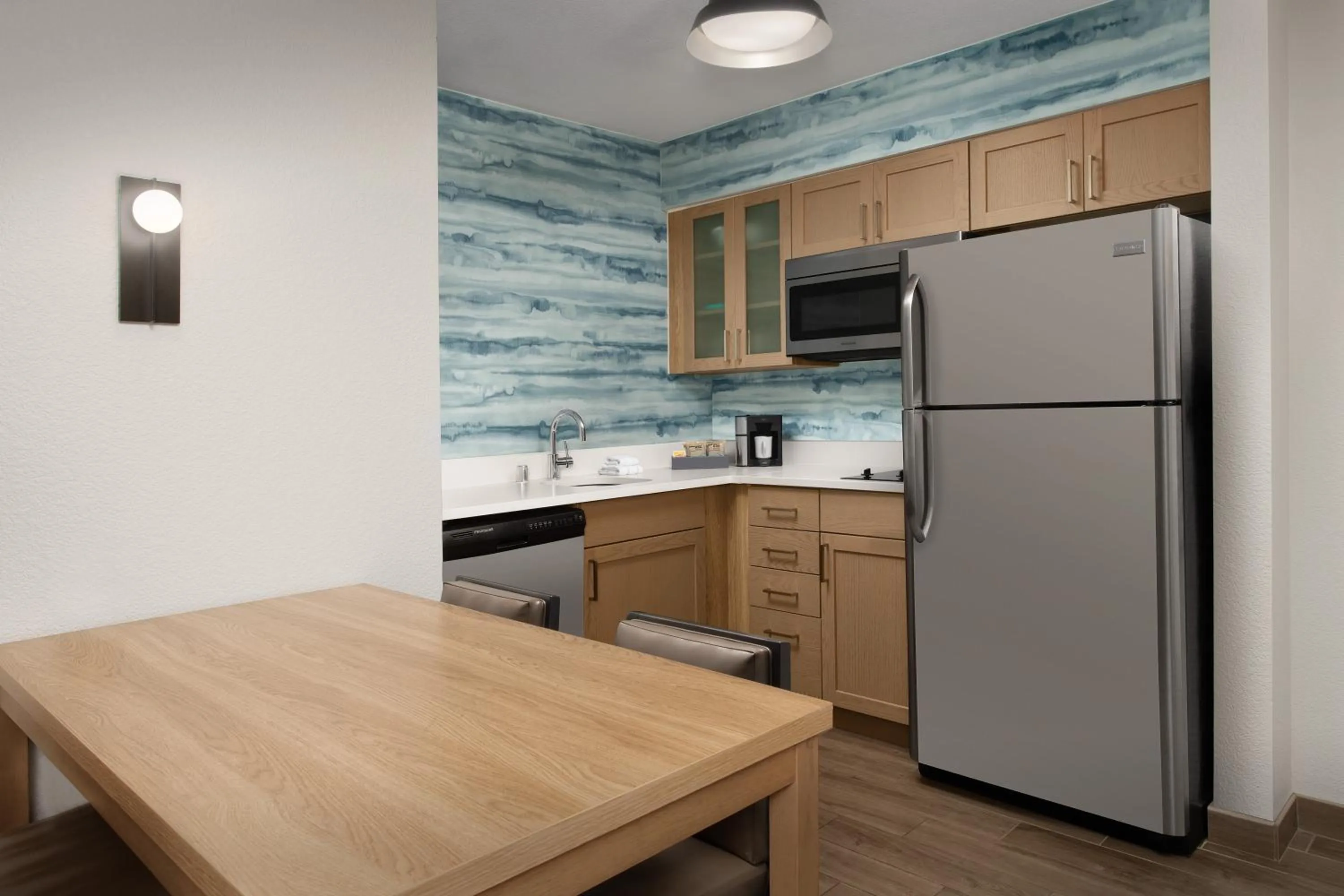kitchen in Residence Inn Palo Alto Los Altos