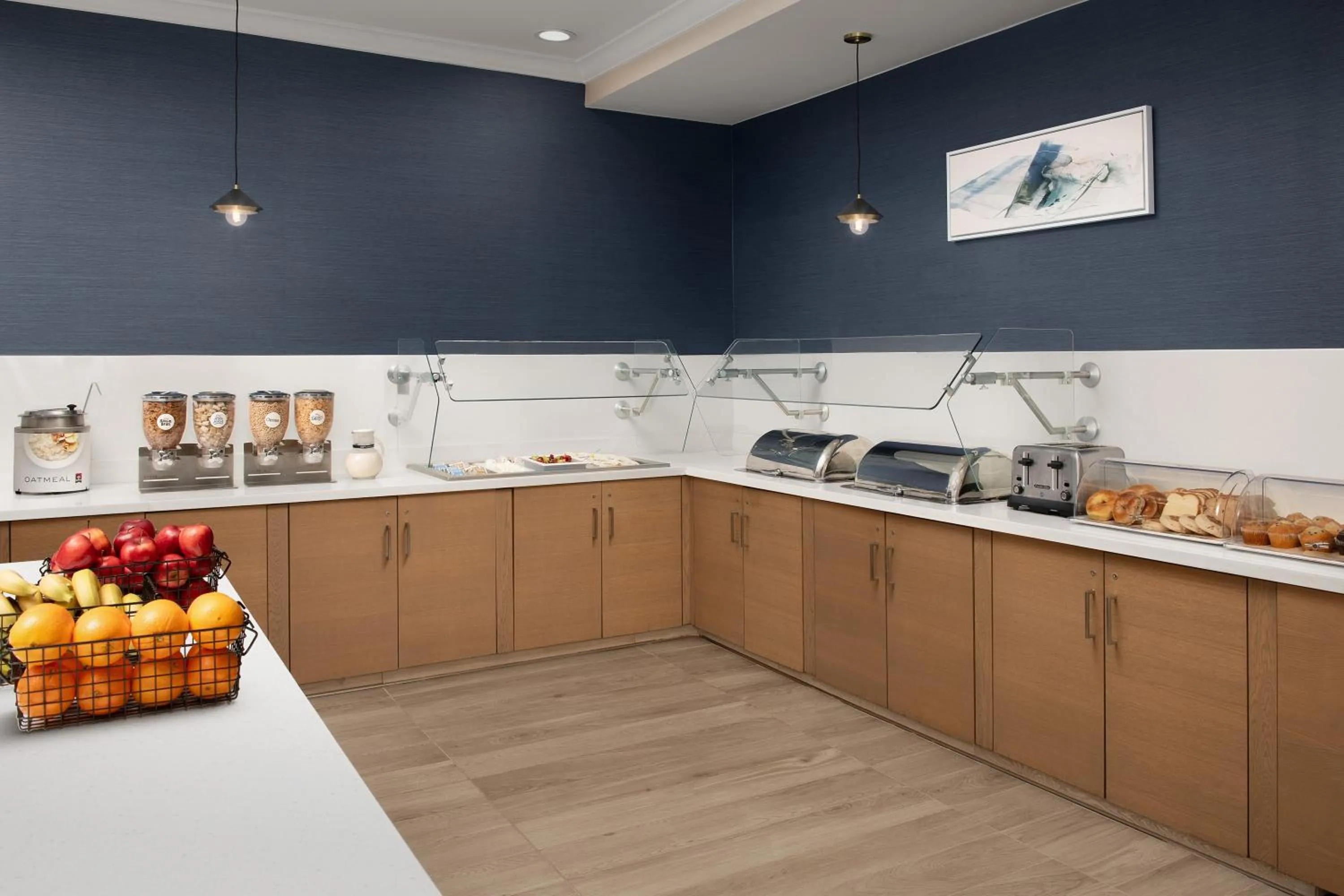 Buffet breakfast in Residence Inn Palo Alto Los Altos