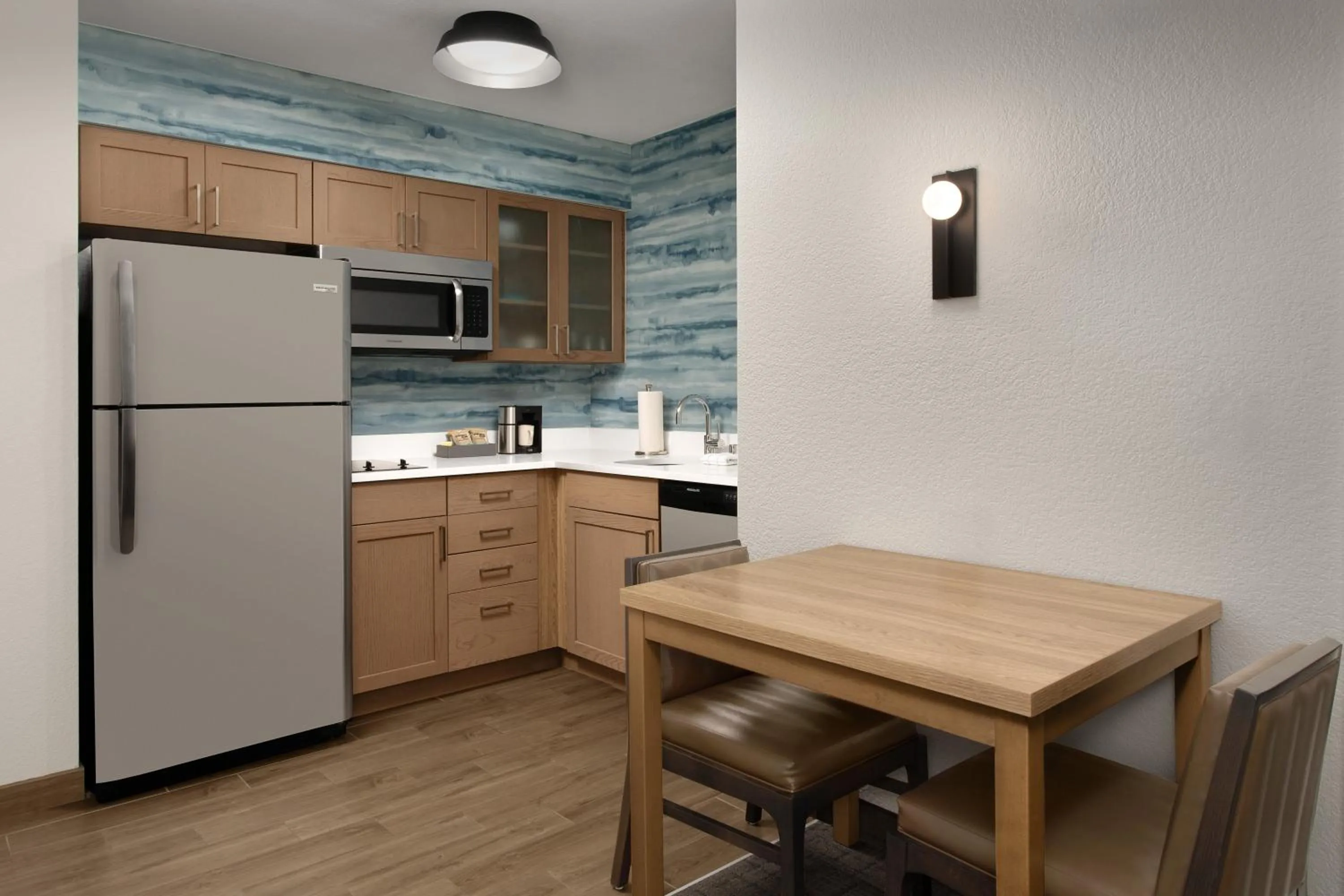 kitchen in Residence Inn Palo Alto Los Altos