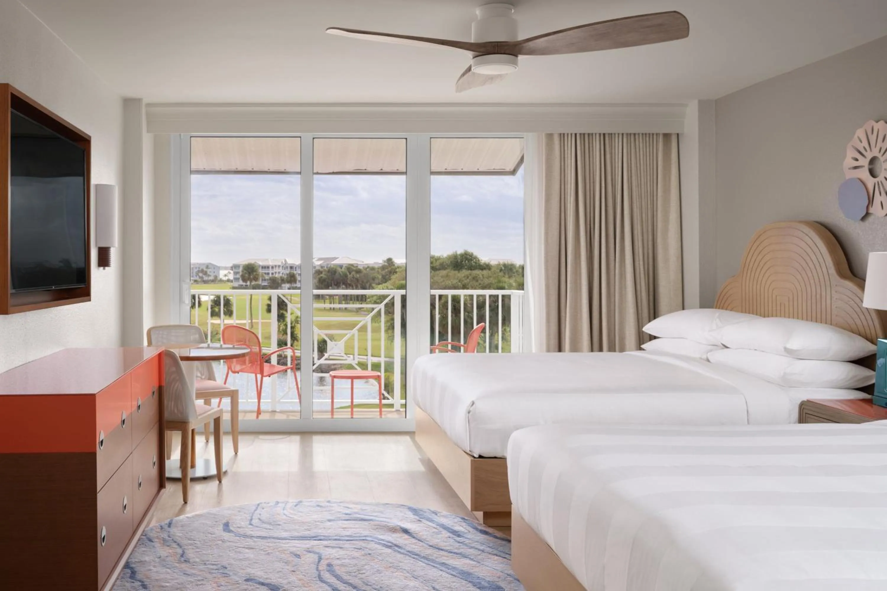 Photo of the whole room, Bed in Marriott Hutchinson Island Beach Resort, Golf & Marina