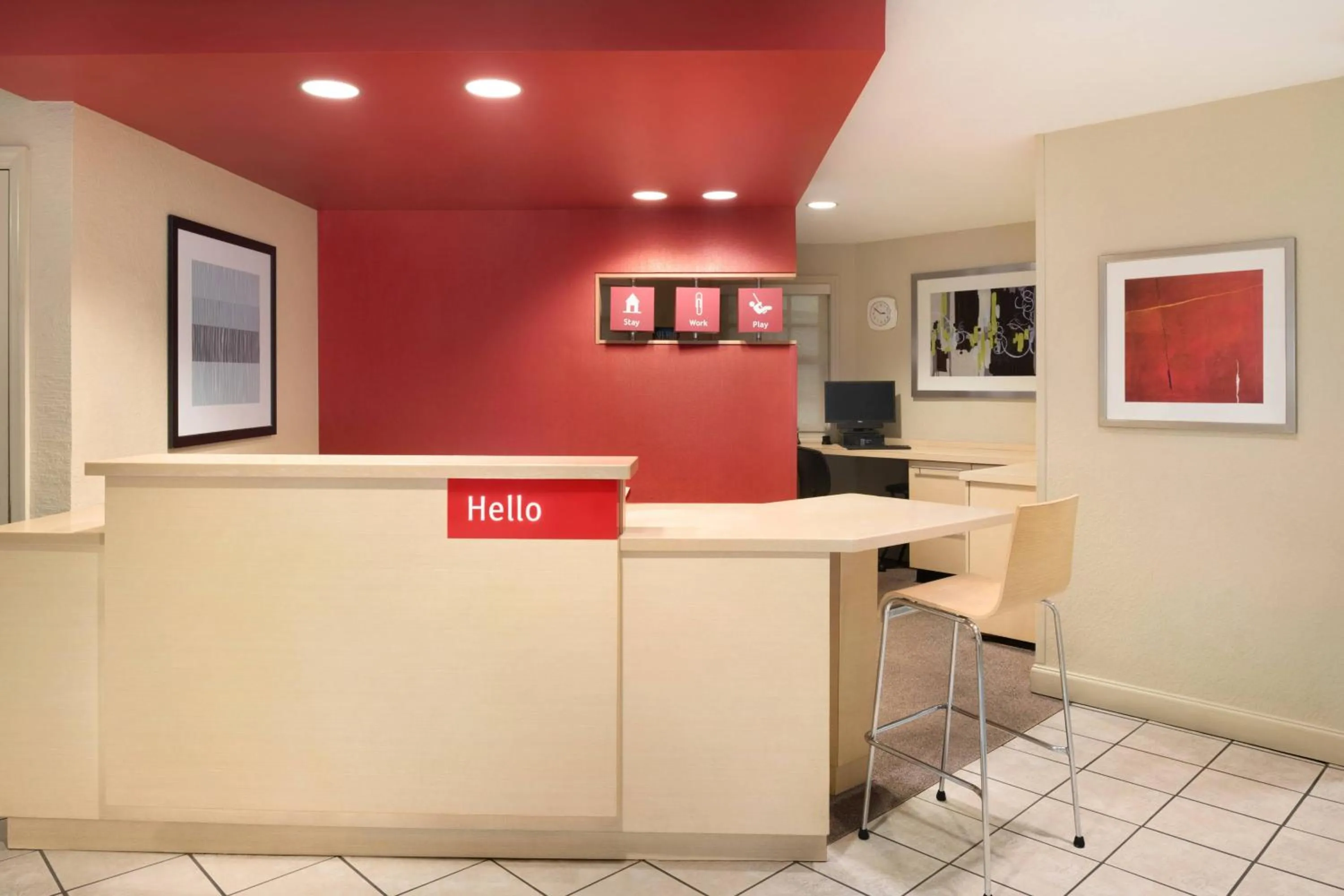 Lobby or reception in TownePlace Suites Boca Raton