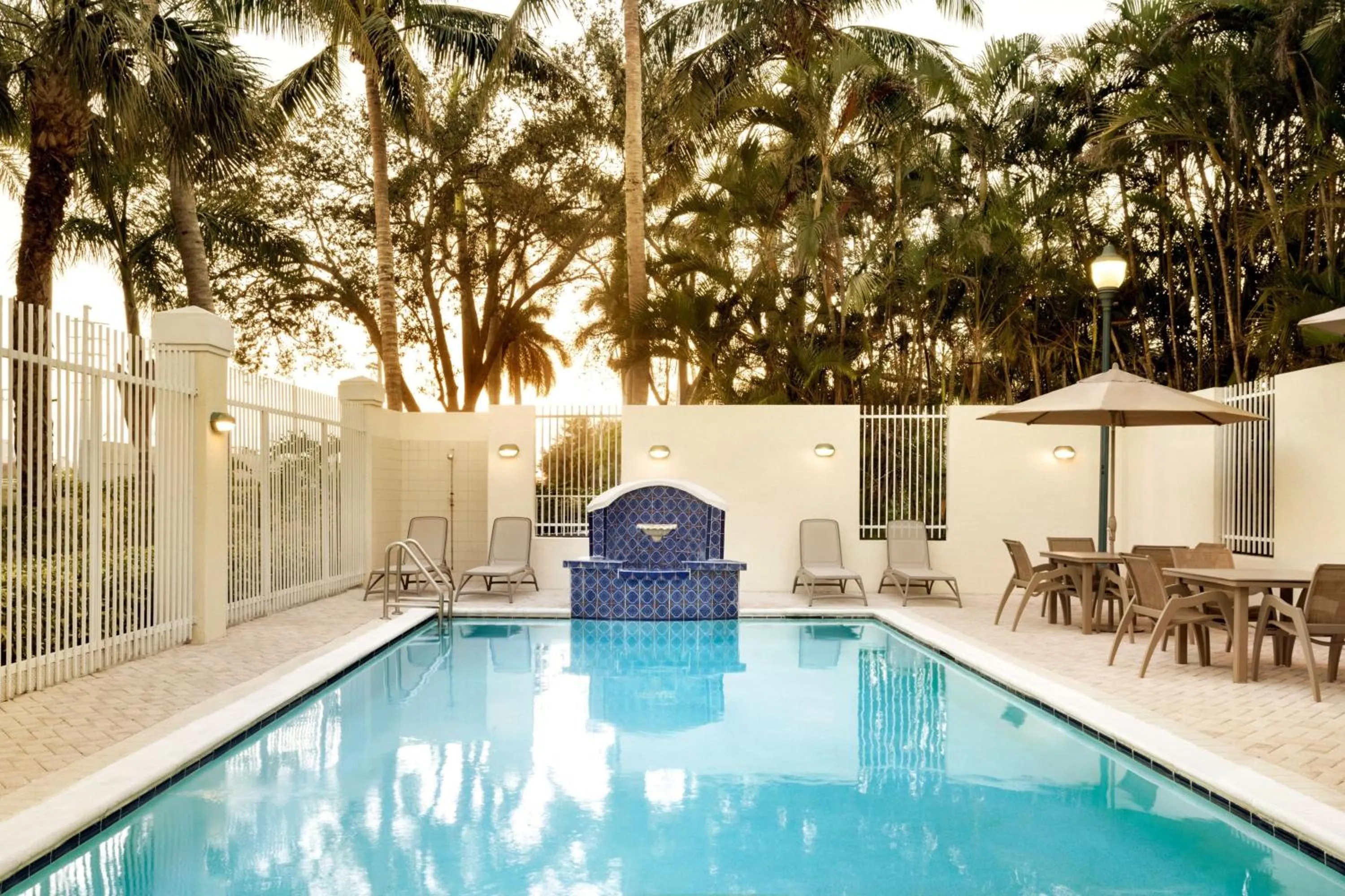 Swimming pool in TownePlace Suites Boca Raton