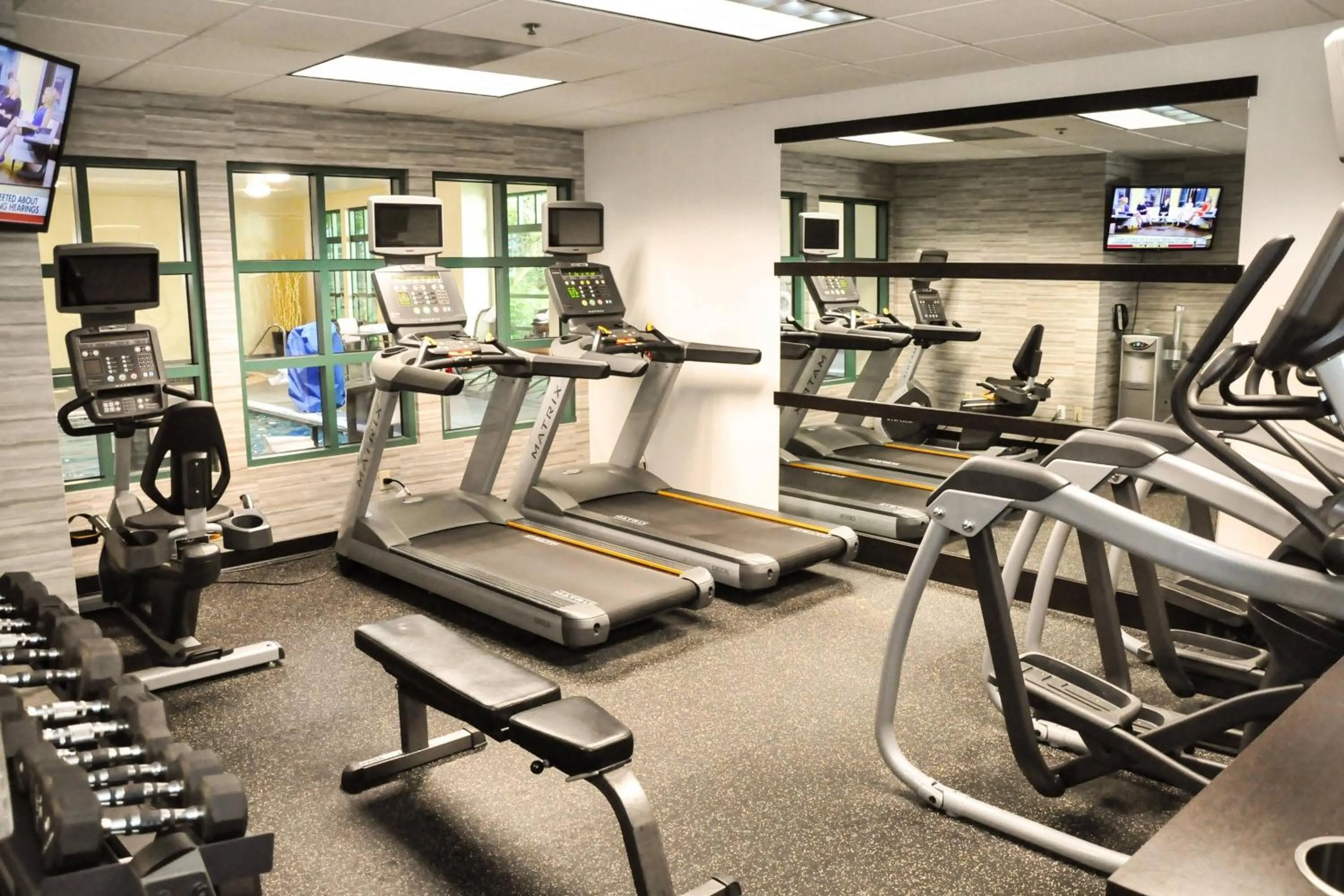 Fitness centre/facilities in Courtyard by Marriott Portland Tigard