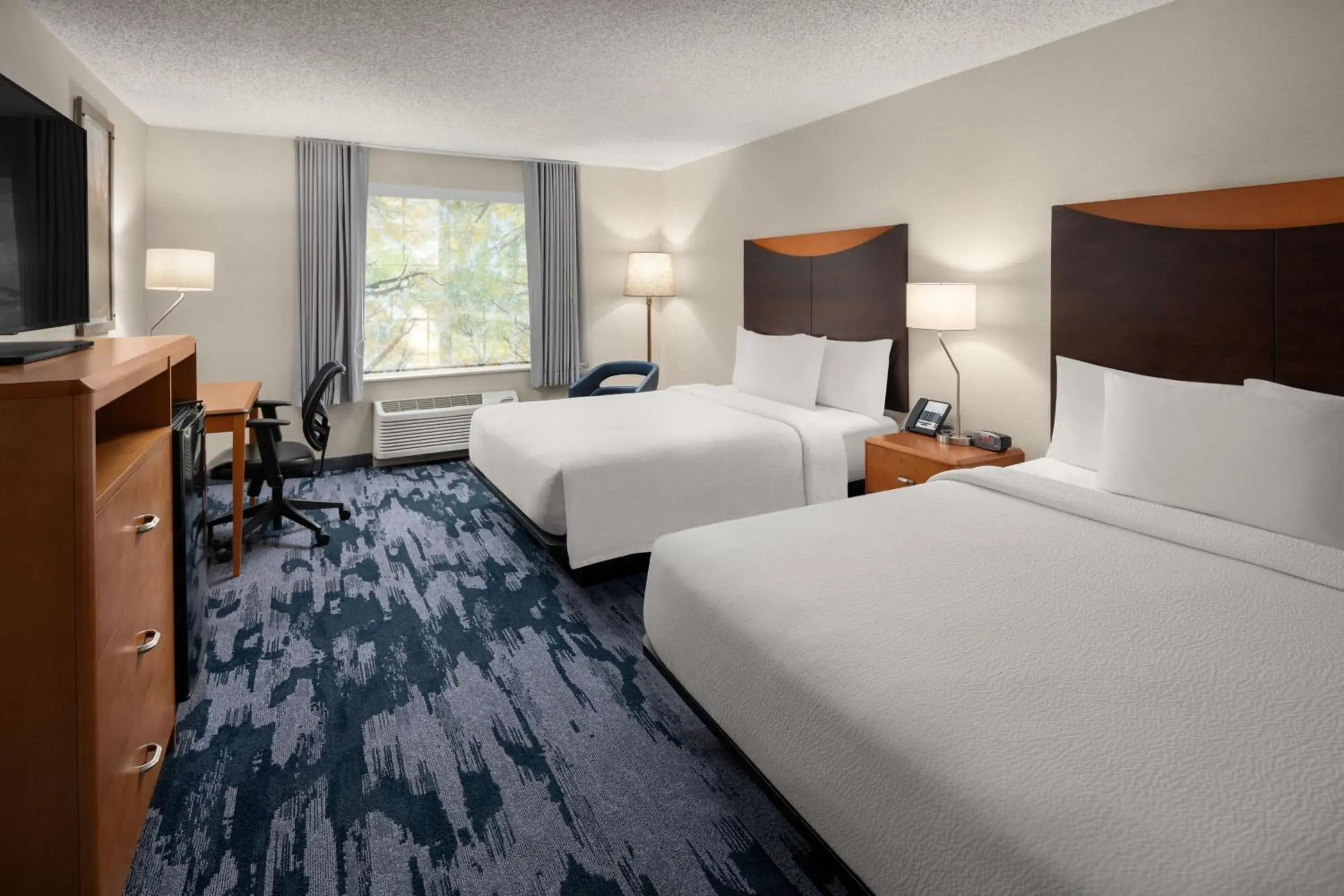 Queen Room with Two Queen Beds - Hearing Accessible in Fairfield Inn & Suites Portland West Beaverton Queen Room with Two Queen Beds - Hearing Accessible in Fairfield Inn & Suites Portland West Beaverton