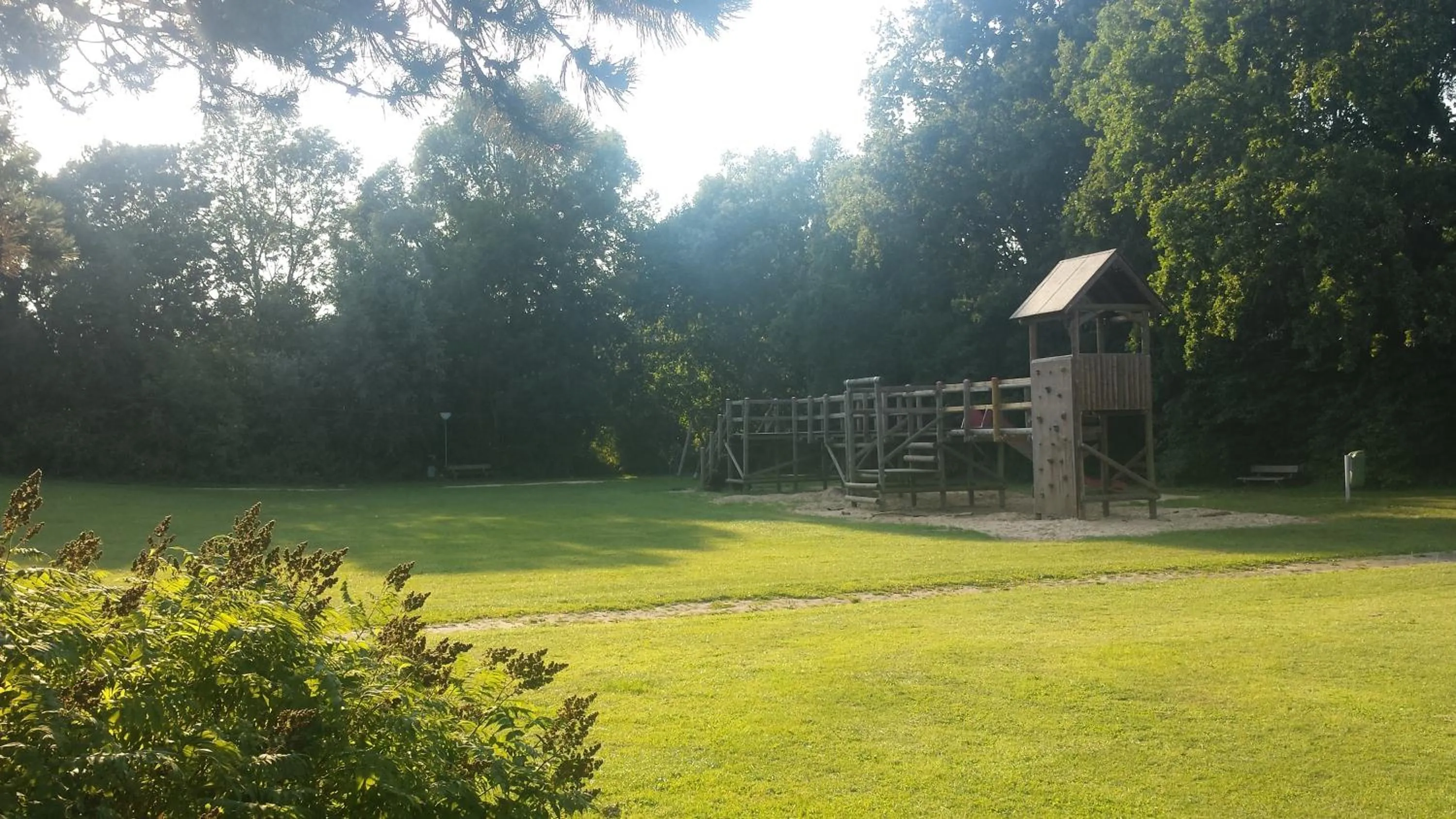 Children play ground in Hotel Restaurant Teichaue