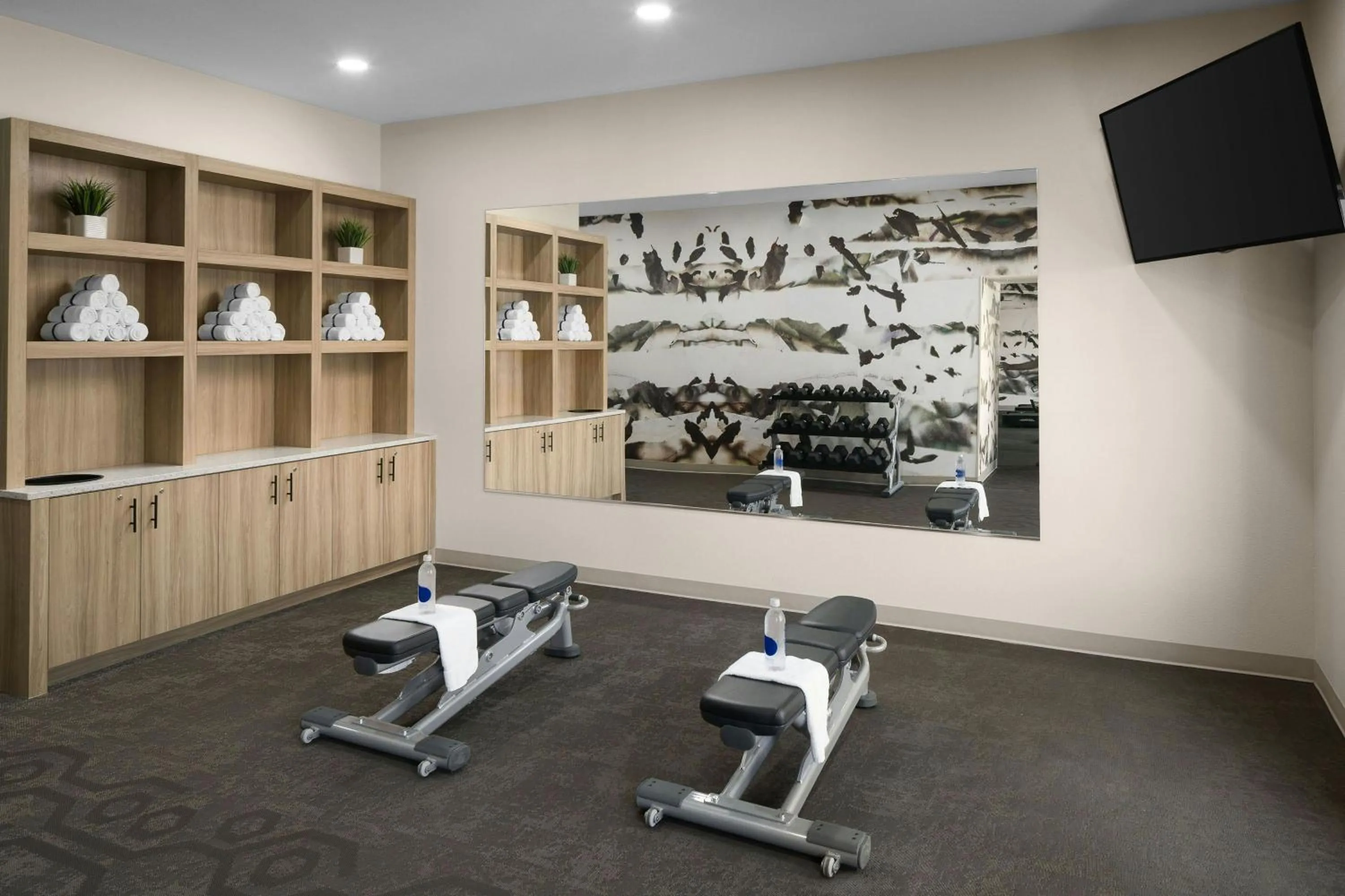 Fitness centre/facilities in Residence Inn Portland Hillsboro