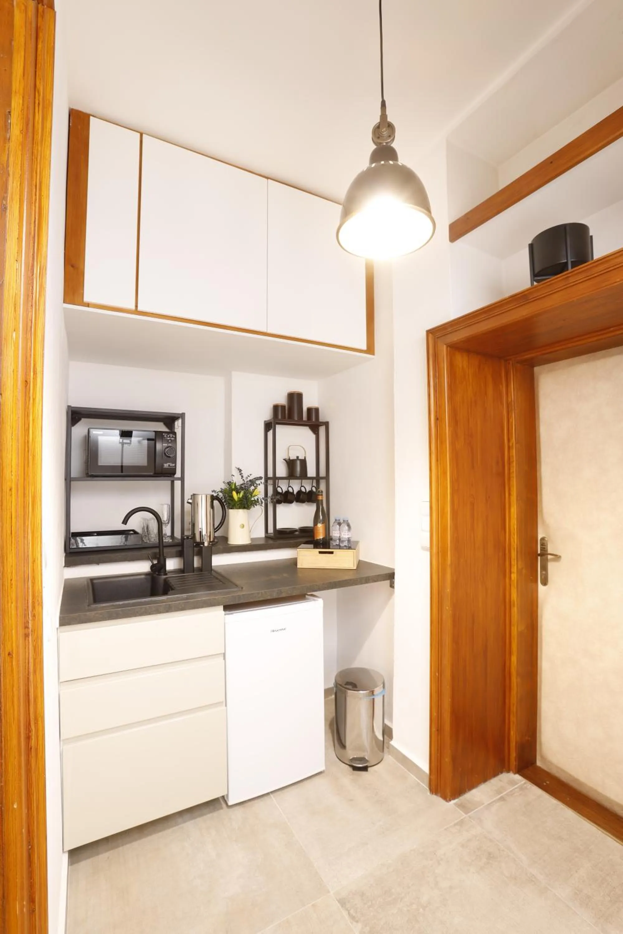 Kitchen or kitchenette in Wellness Pension Ametyst