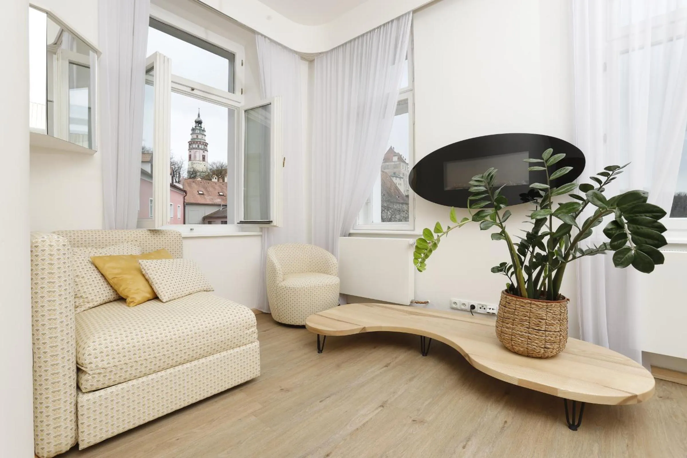 View (from property/room) in Wellness Pension Ametyst