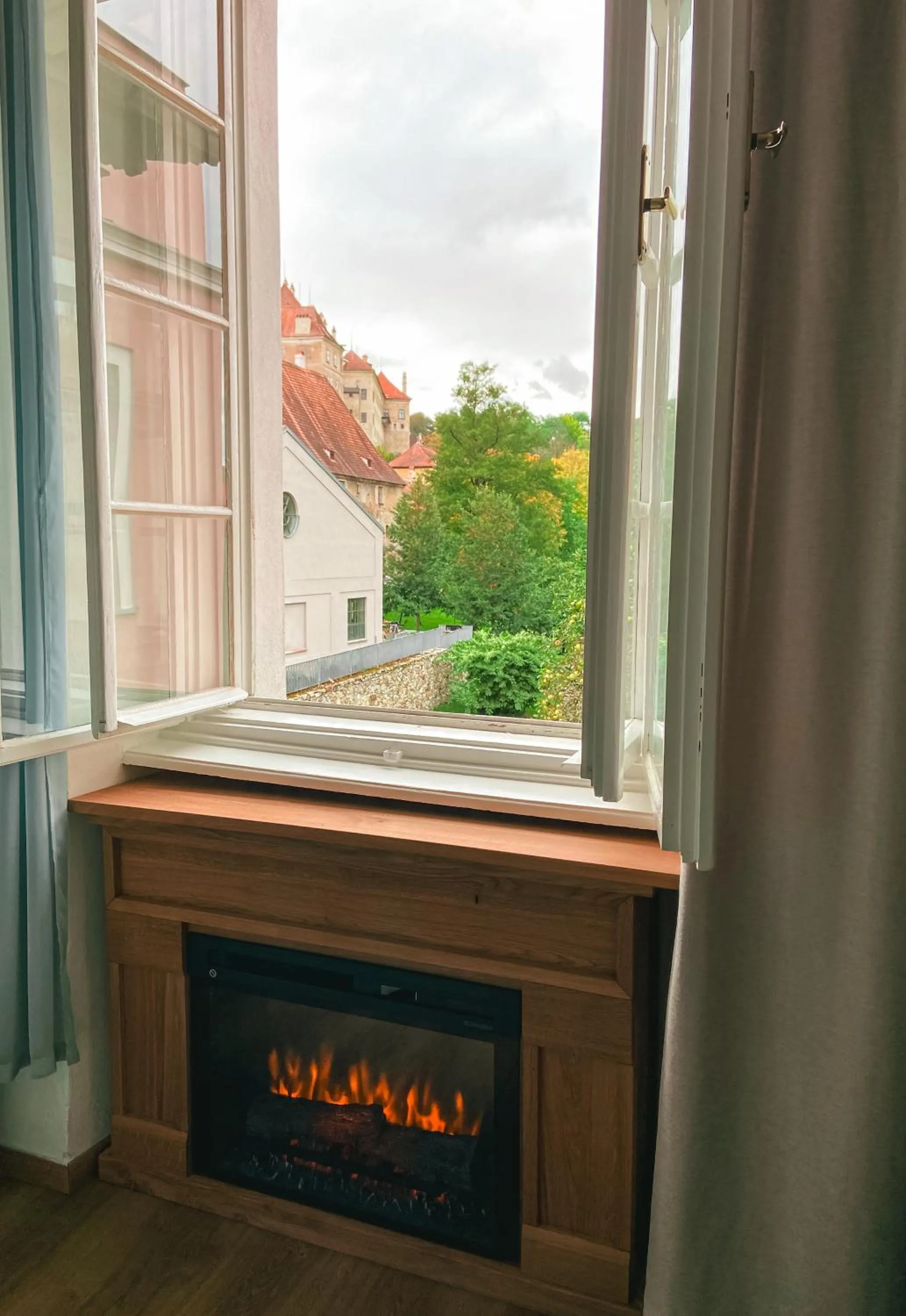 City view in Wellness Pension Ametyst