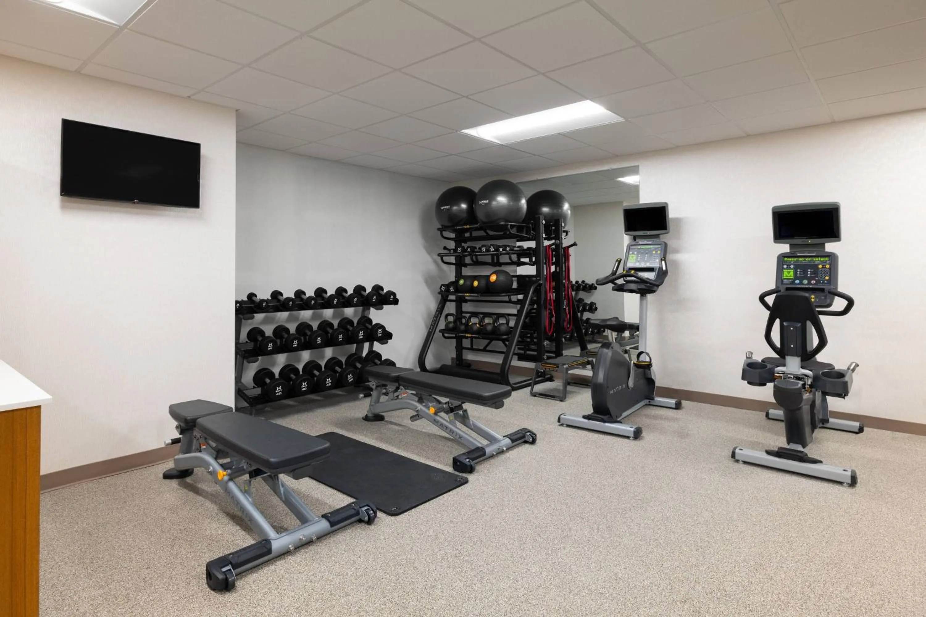 Fitness centre/facilities in SpringHill Suites by Marriott Williamsburg