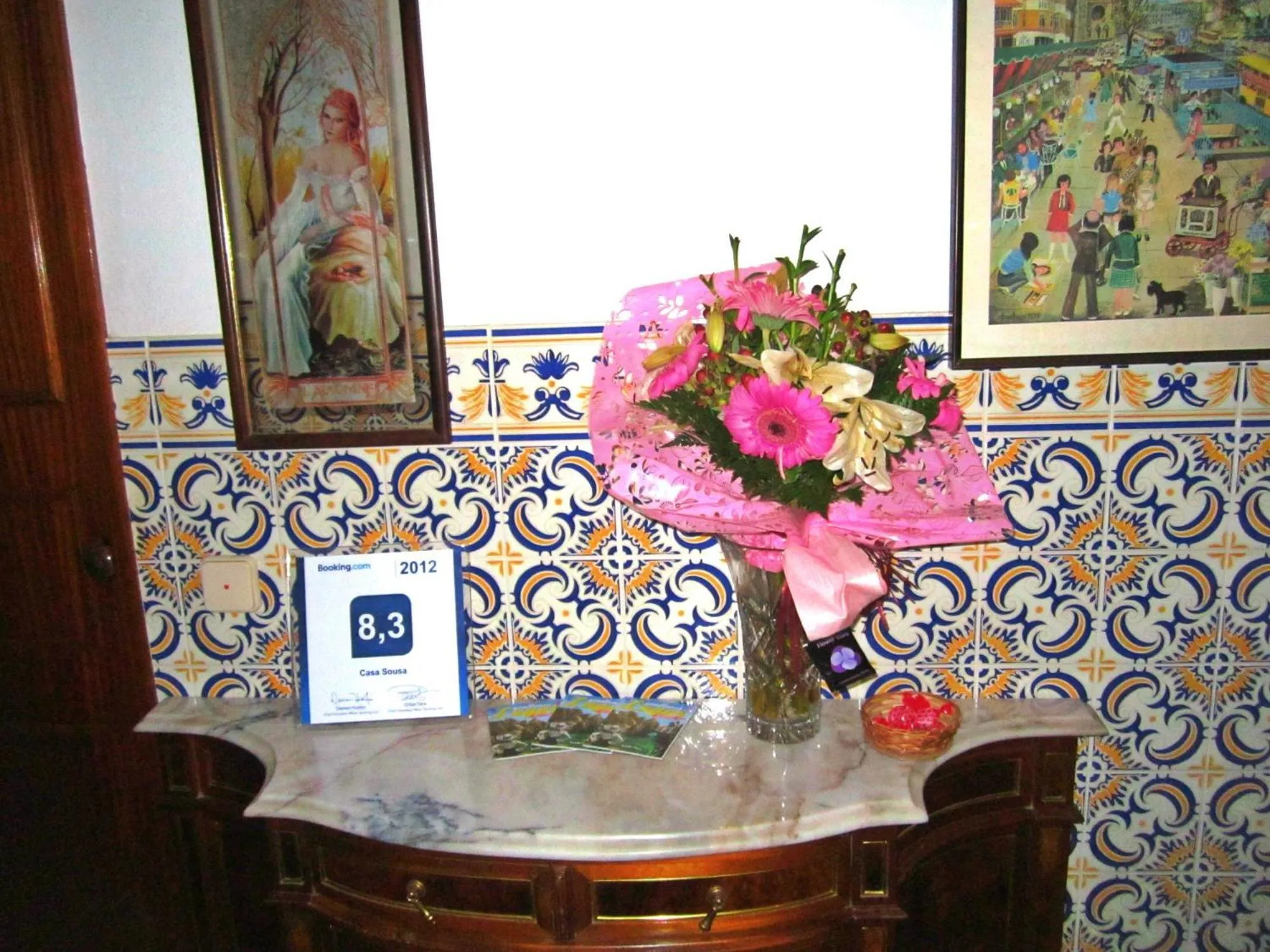 Lobby or reception in Casa Sousa