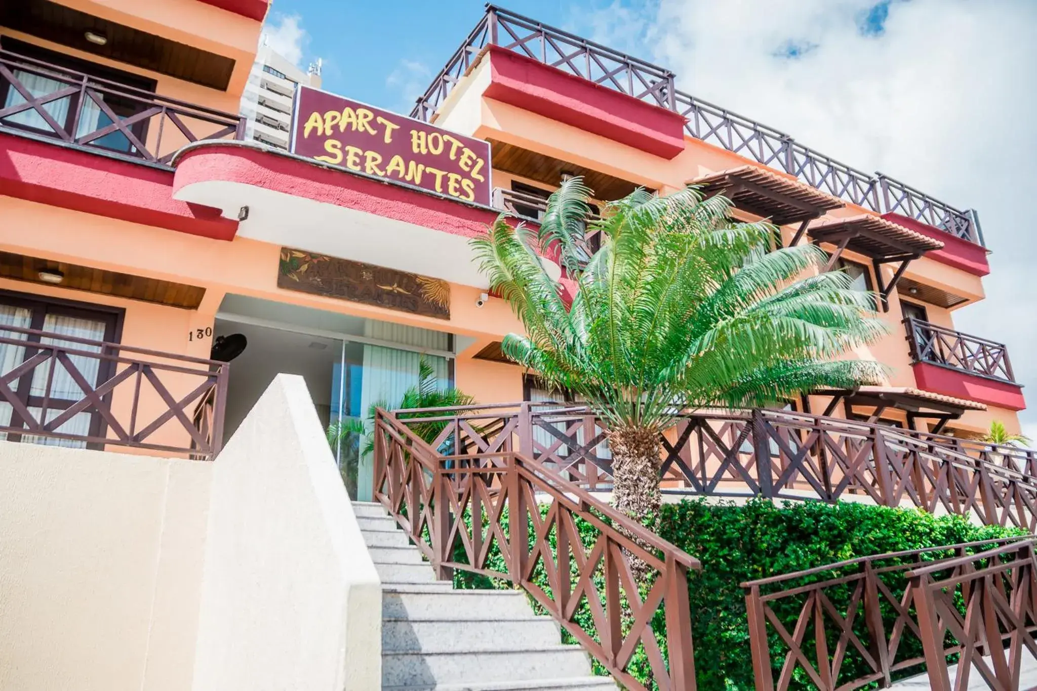 Facade/entrance in Apart Hotel Serantes Facade/entrance in Apart Hotel Serantes