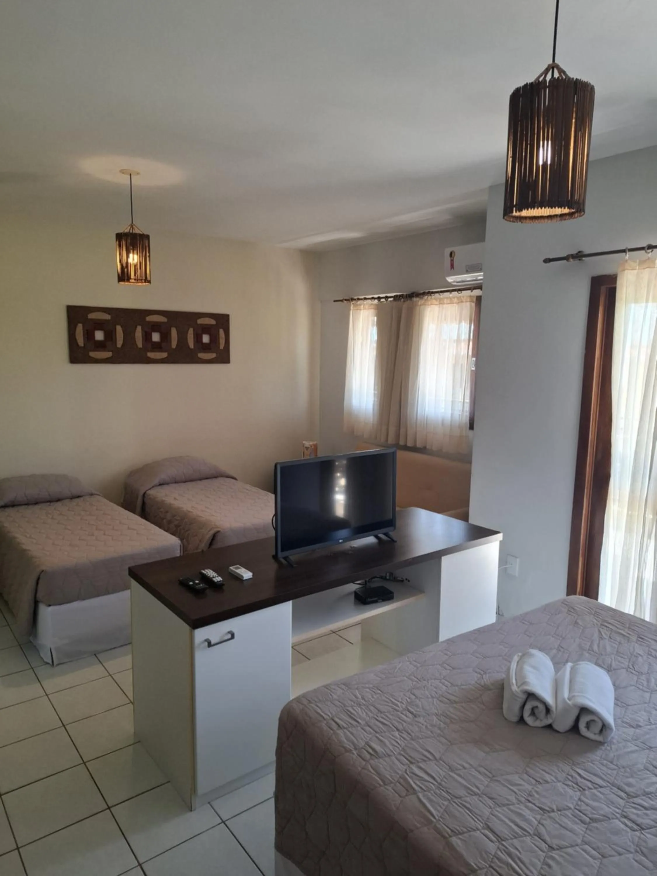 Bed in Apart Hotel Serantes