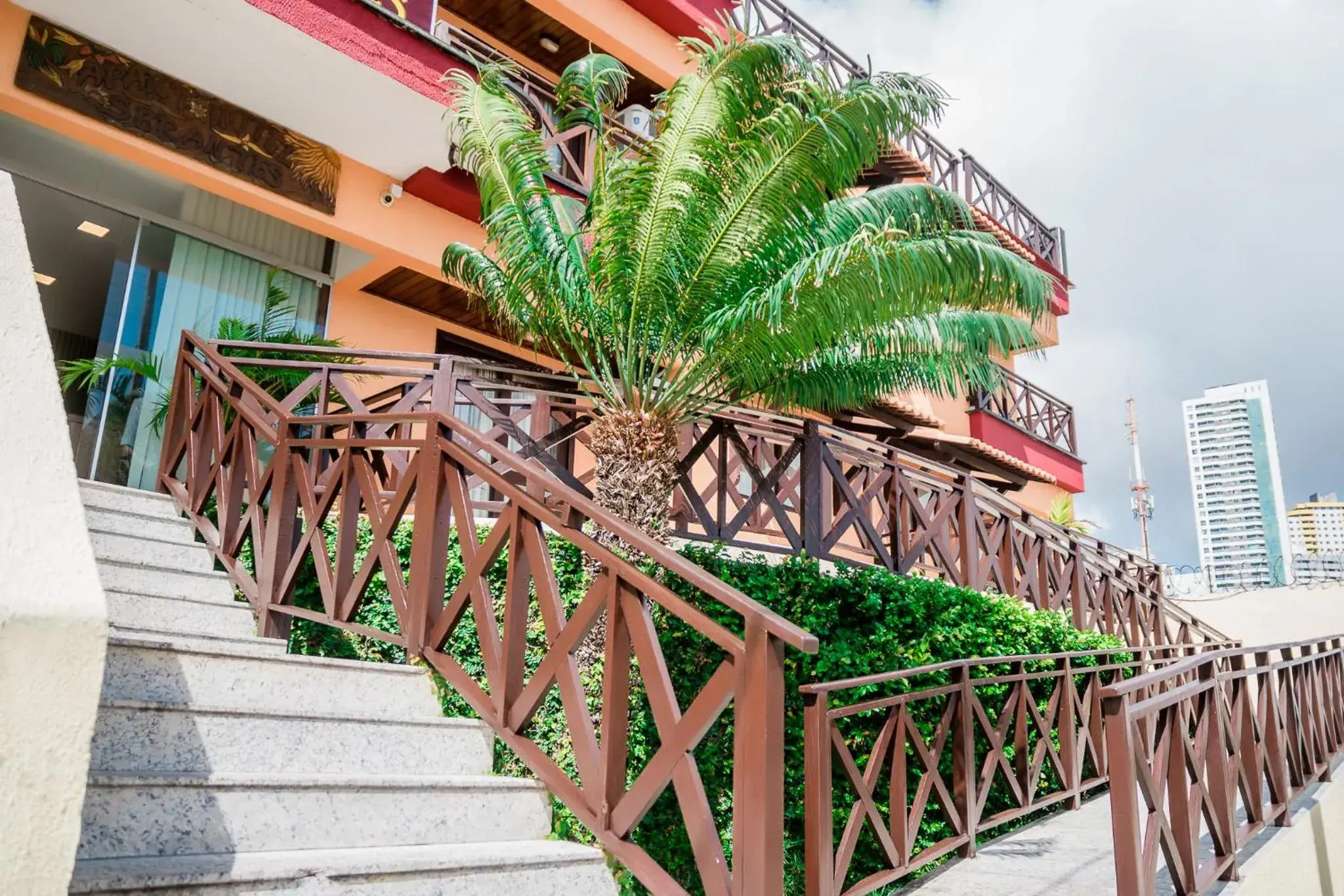 Facade/entrance in Apart Hotel Serantes Facade/entrance in Apart Hotel Serantes