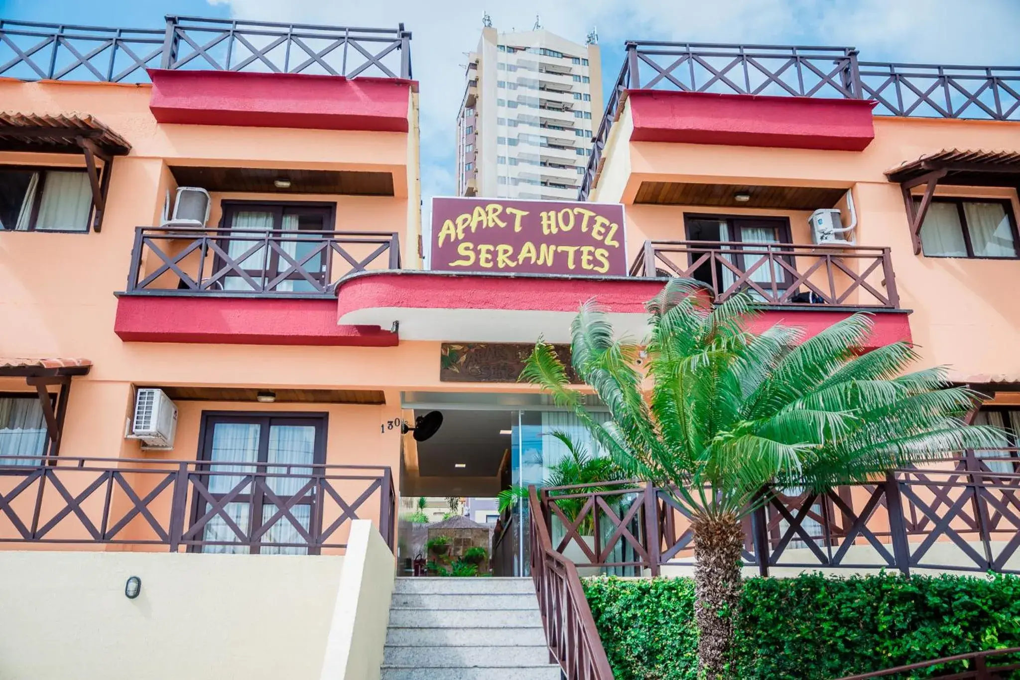 Facade/entrance in Apart Hotel Serantes Facade/entrance in Apart Hotel Serantes