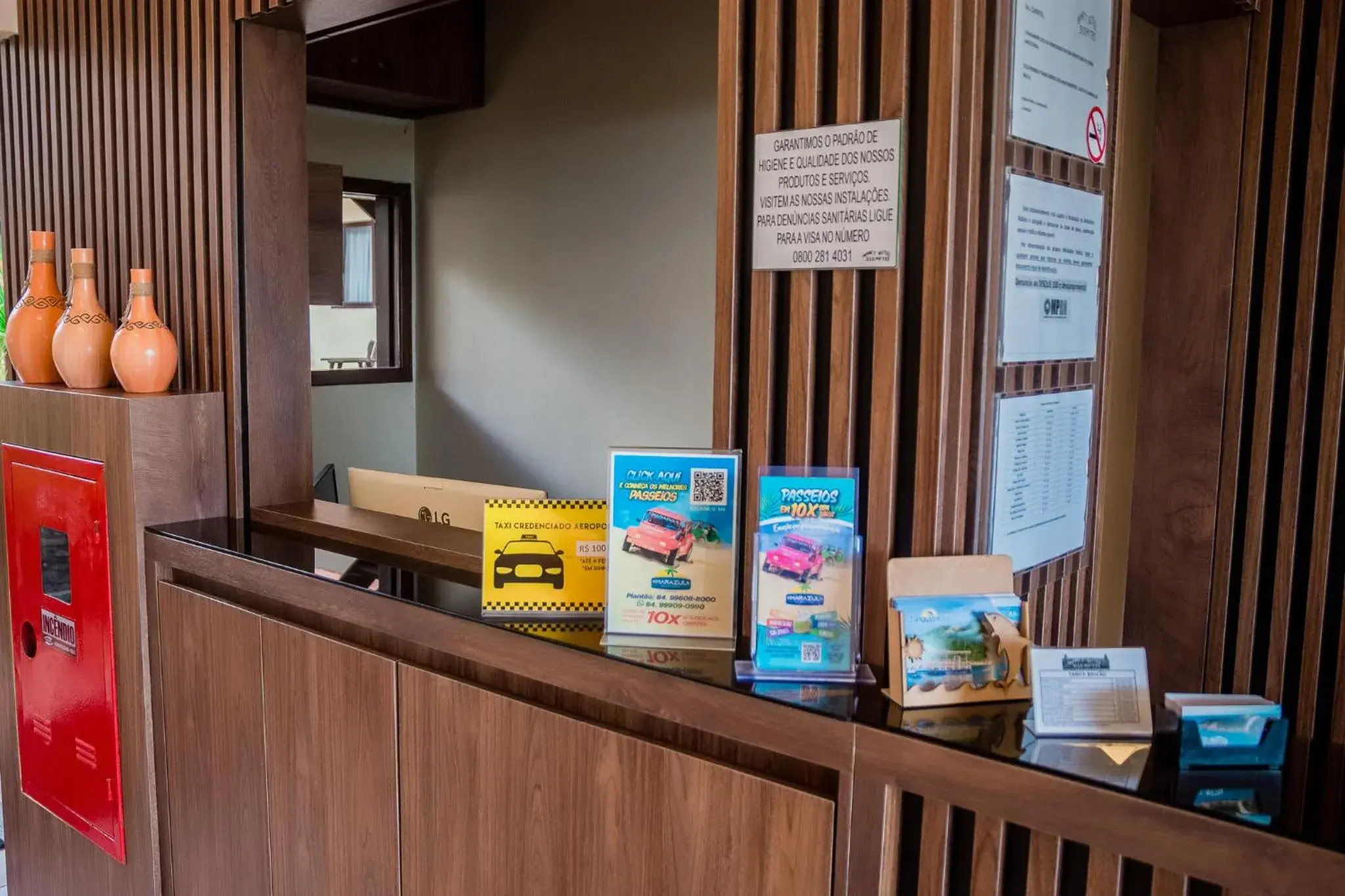 Lobby or reception in Apart Hotel Serantes Lobby or reception in Apart Hotel Serantes