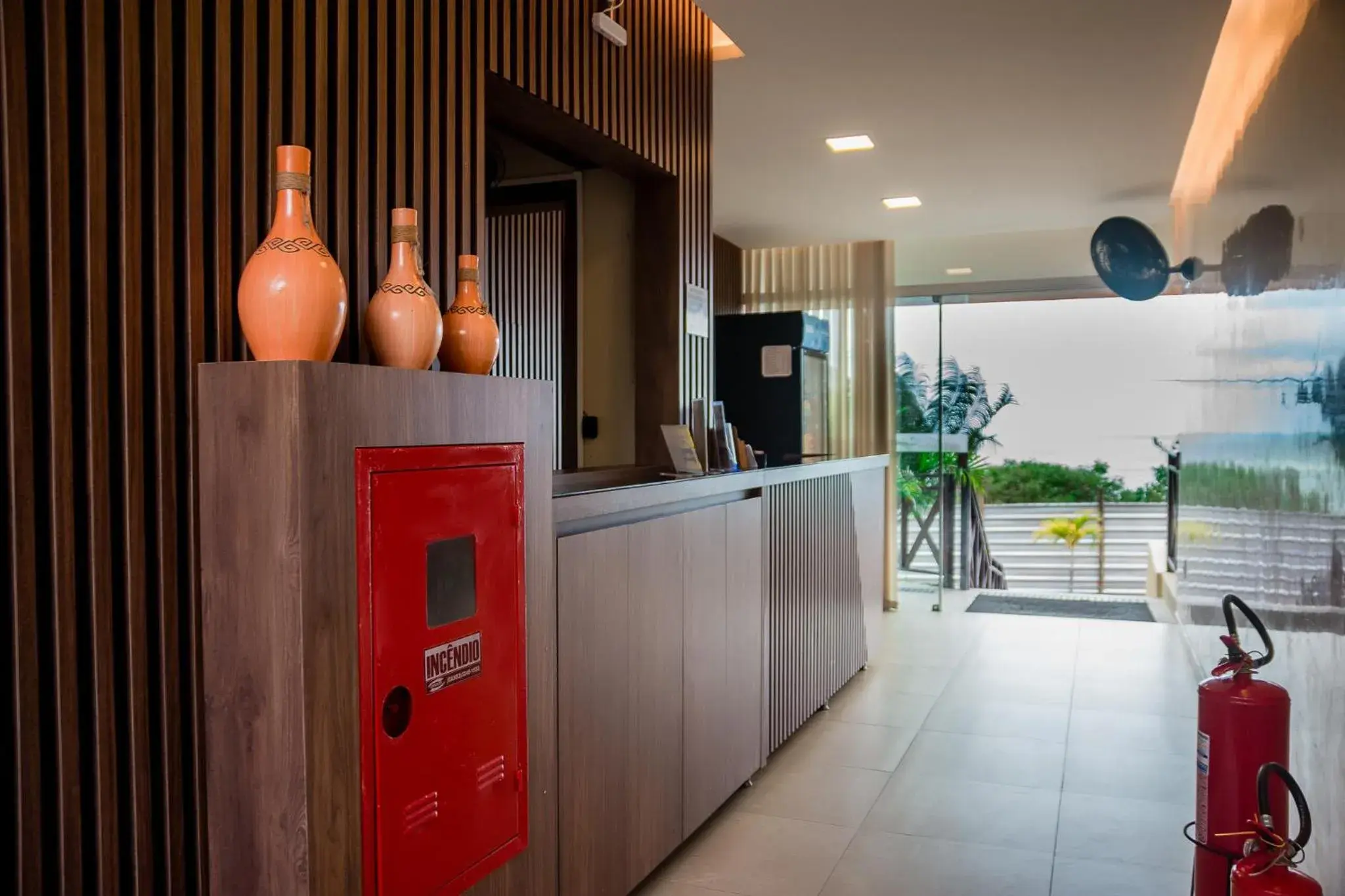 Lobby or reception in Apart Hotel Serantes Lobby or reception in Apart Hotel Serantes