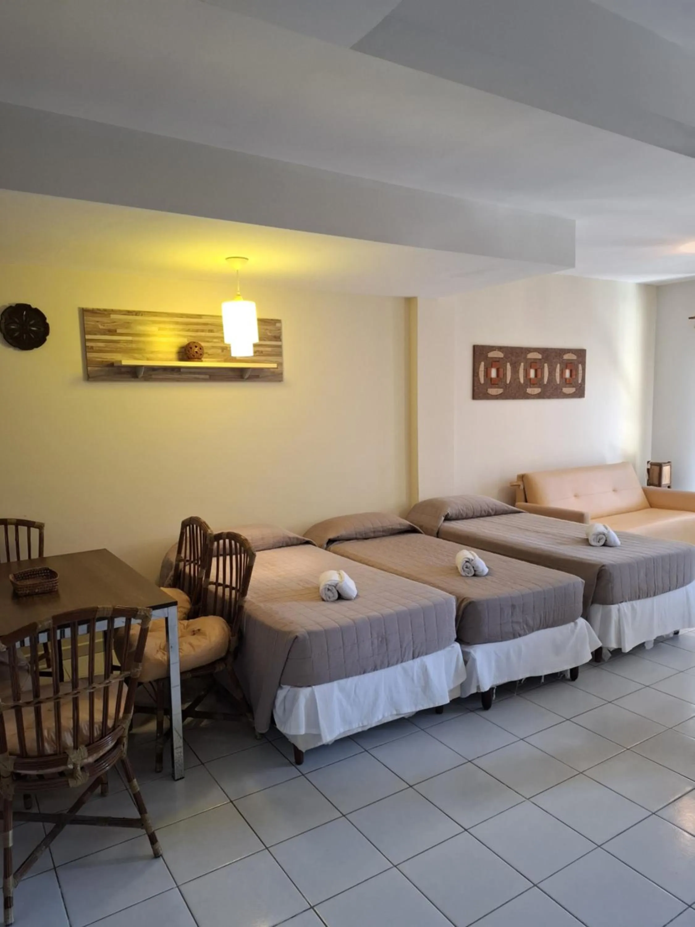 Bed in Apart Hotel Serantes