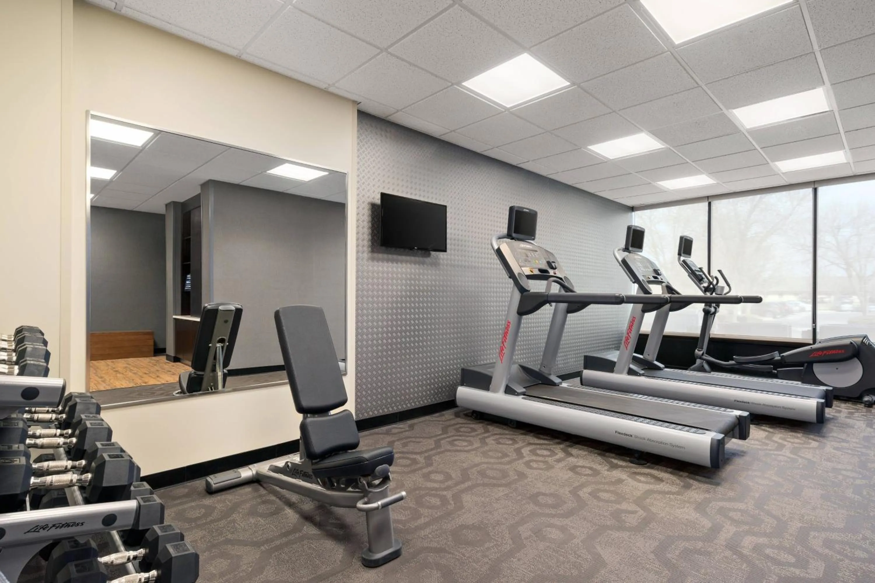 Fitness centre/facilities in Fairfield Inn by Marriott Philadelphia West Chester/Exton